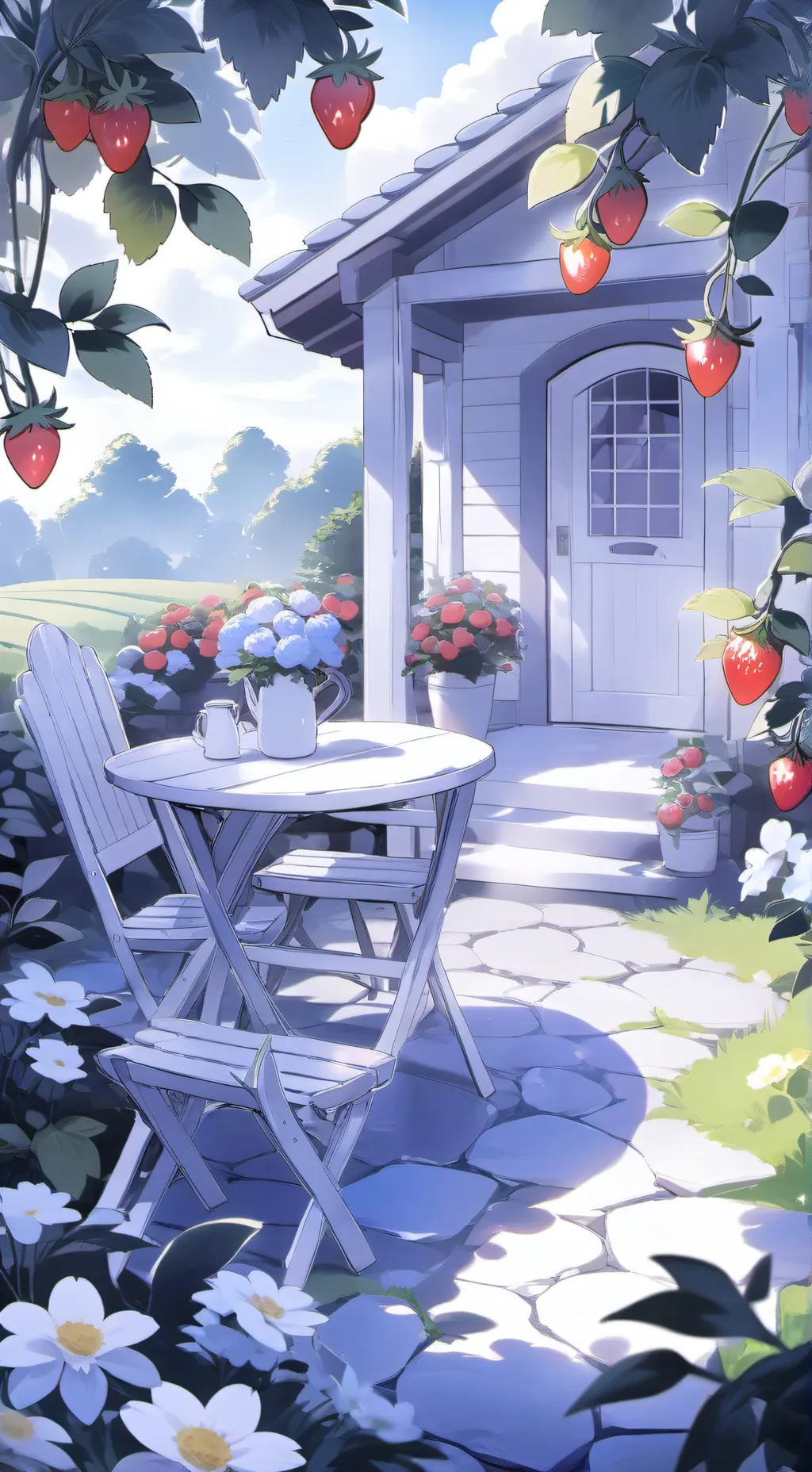 ai character: yan false (DW) background