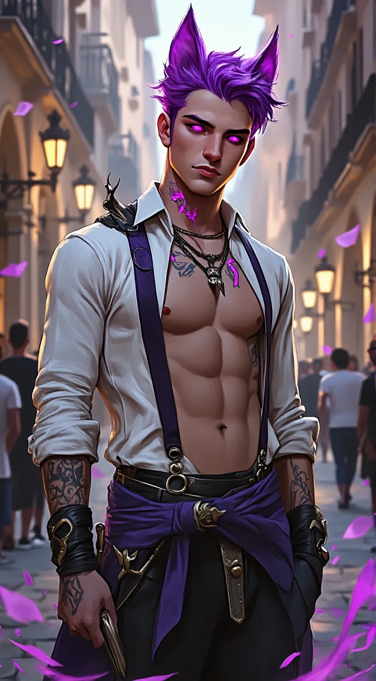 ai character: Milan Pickpocket  background