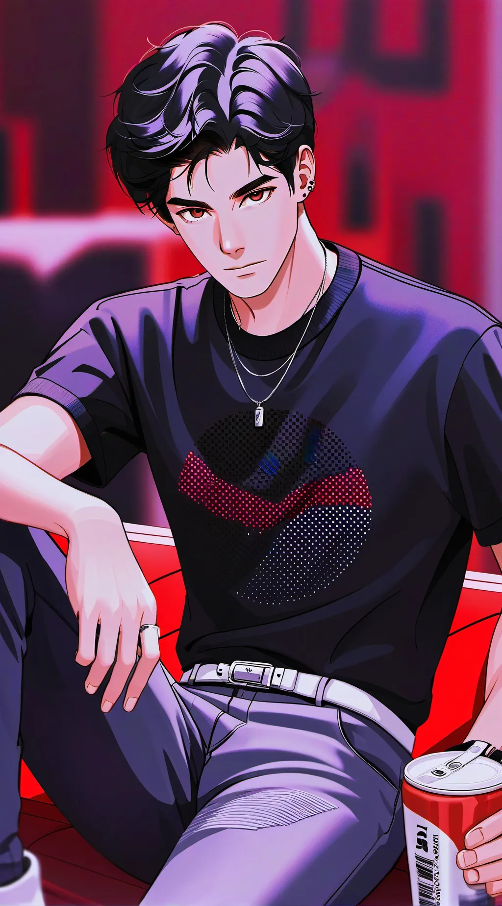 ai character: Vince background