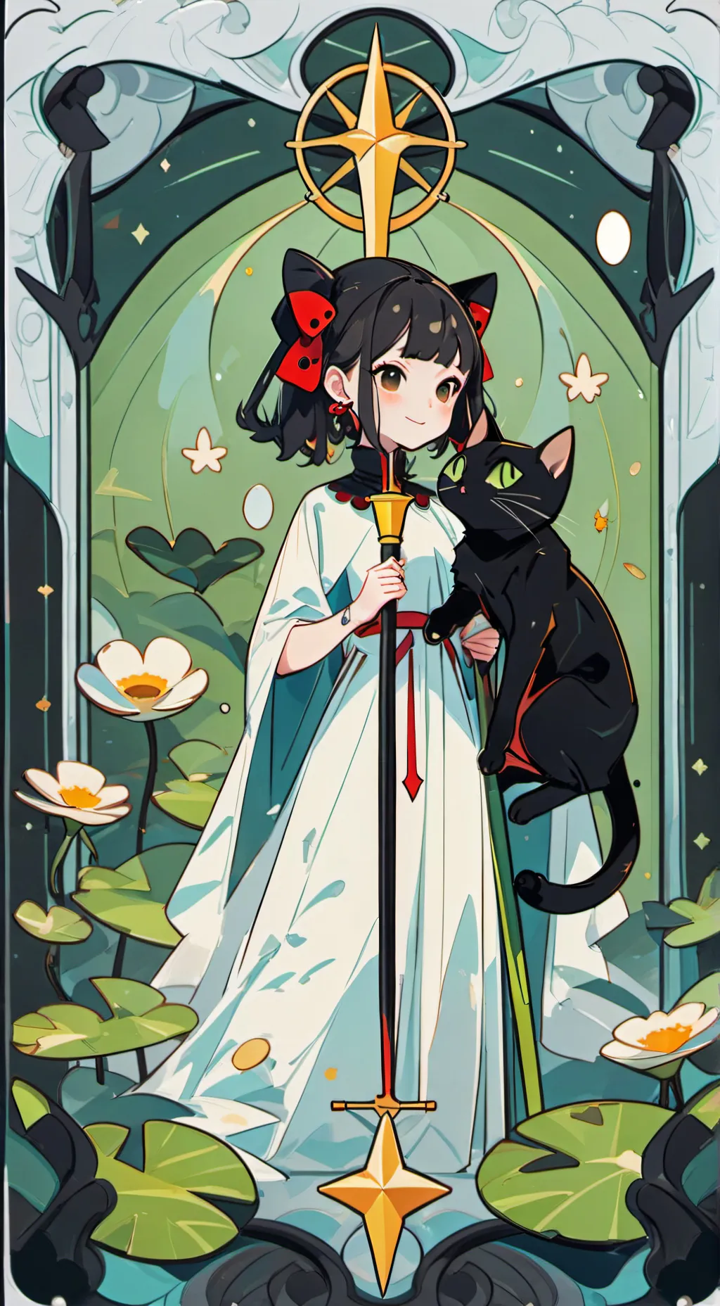 ai character: Miraculous  background
