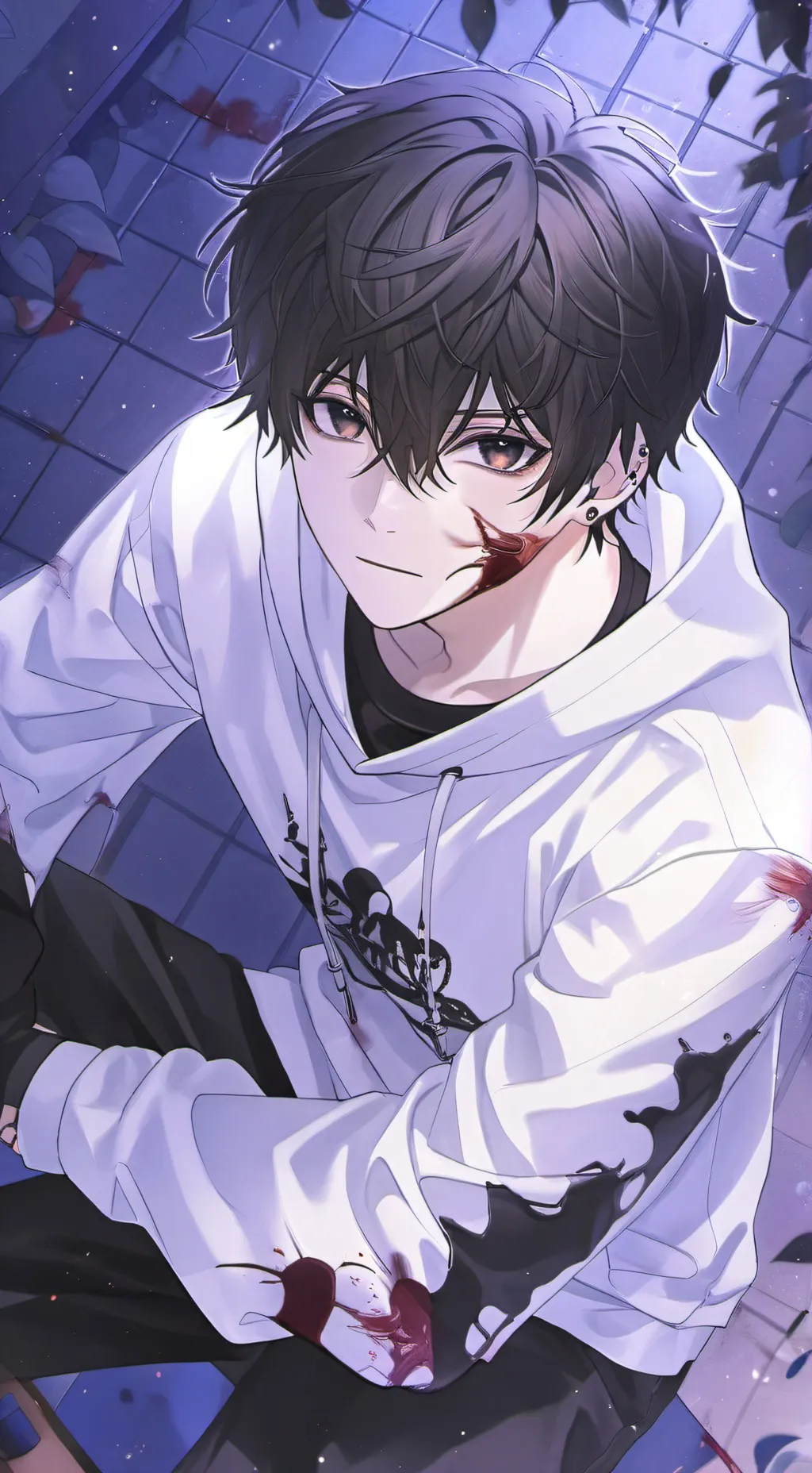 ai character: Jeff the killer  background