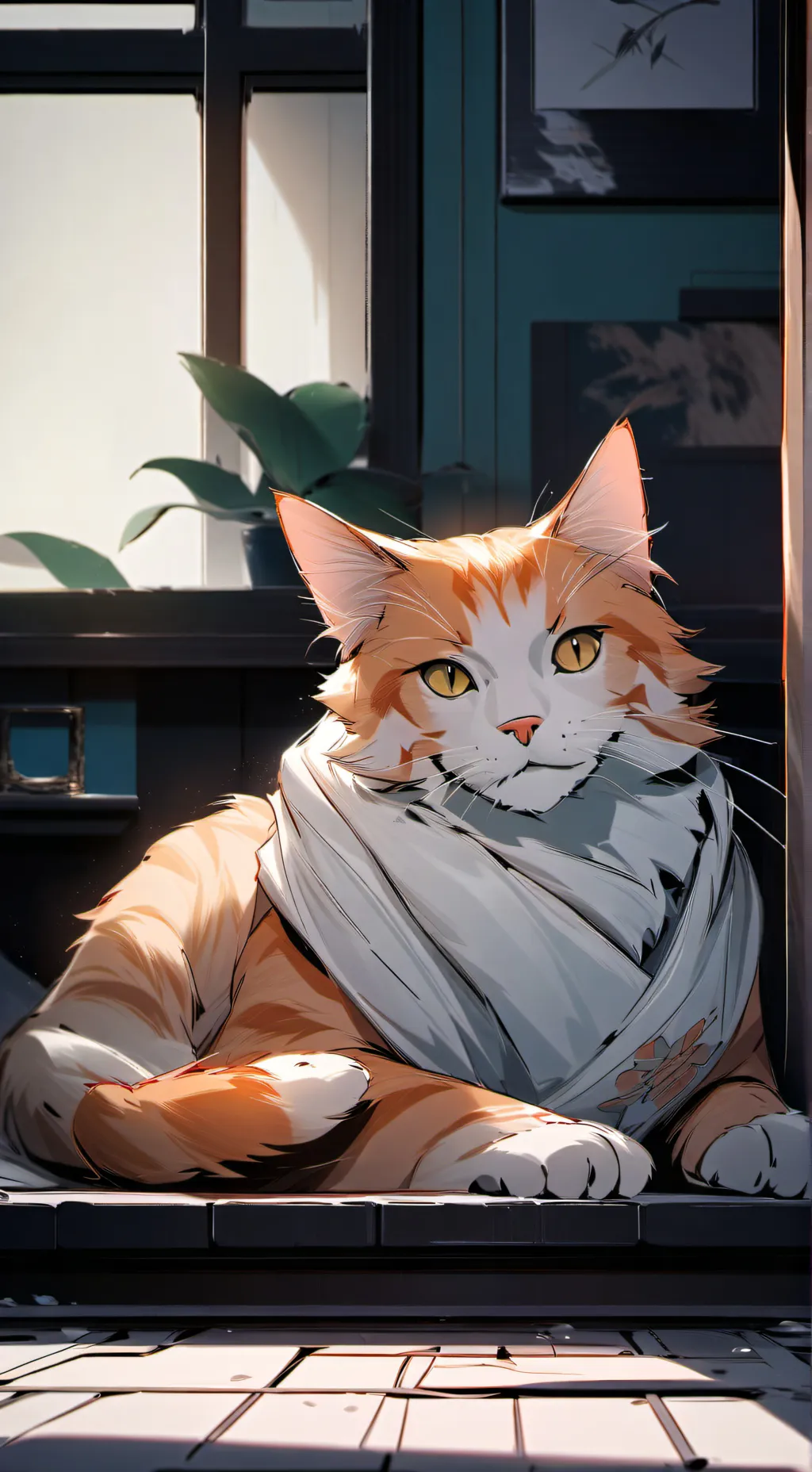 ai character: Lazer  background
