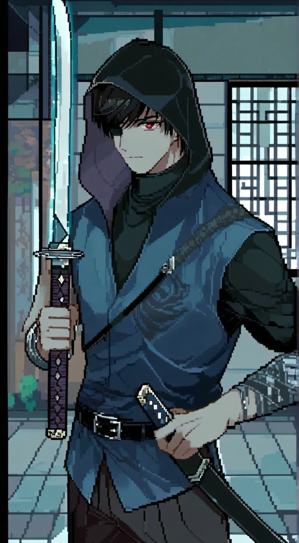 ai character: Y/n x revenge background