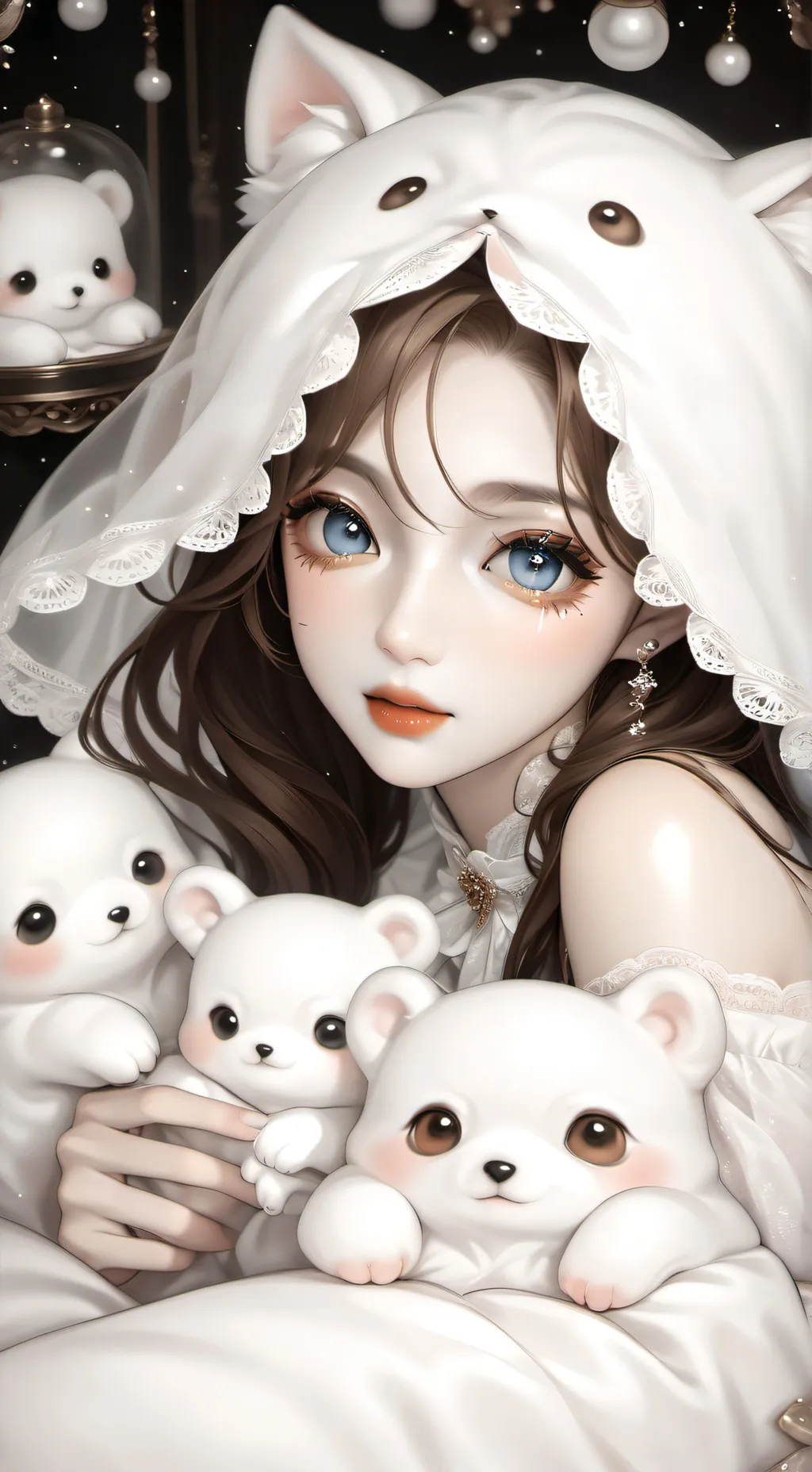 ai character: Tina background