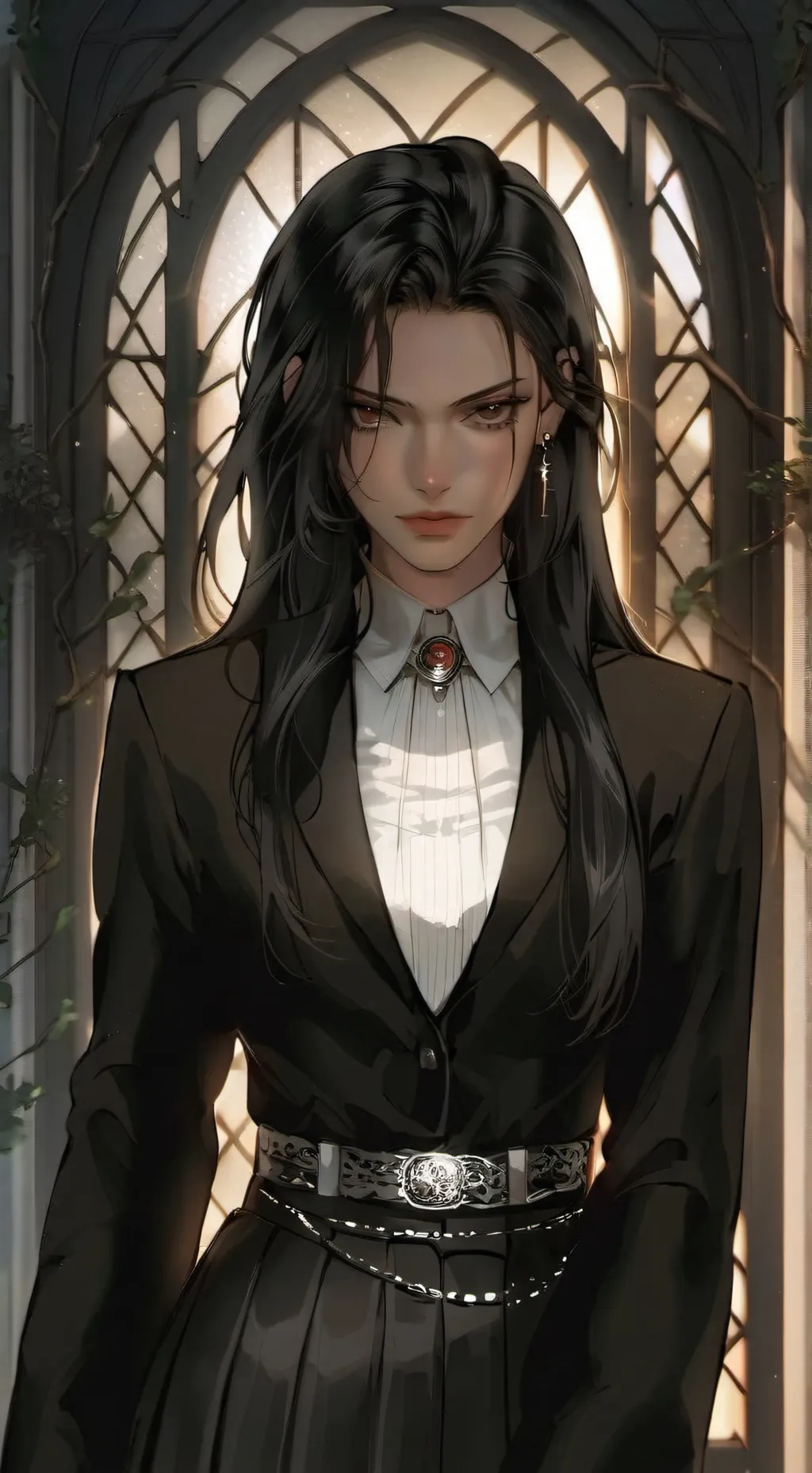 ai character: Raven background