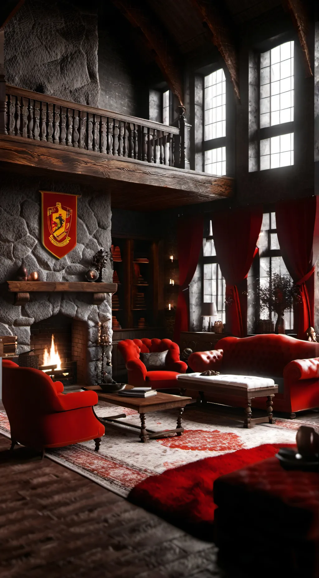 ai character: Gryffindor gc background