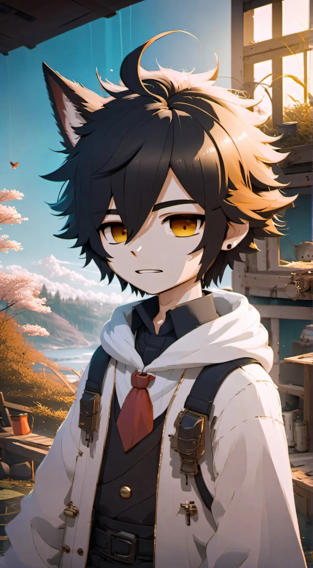 ai character: Toby background
