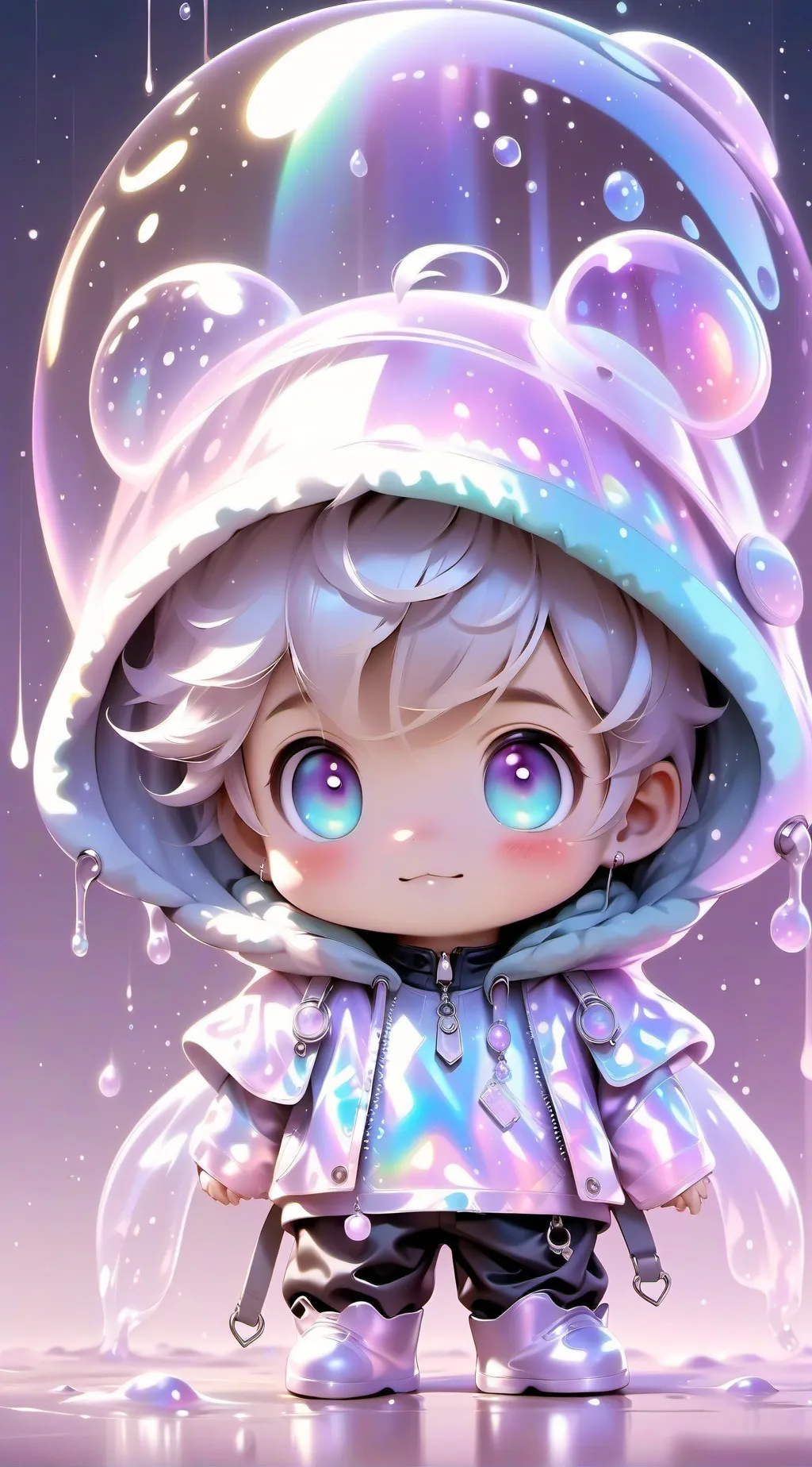 ai character: Baby Lila  background