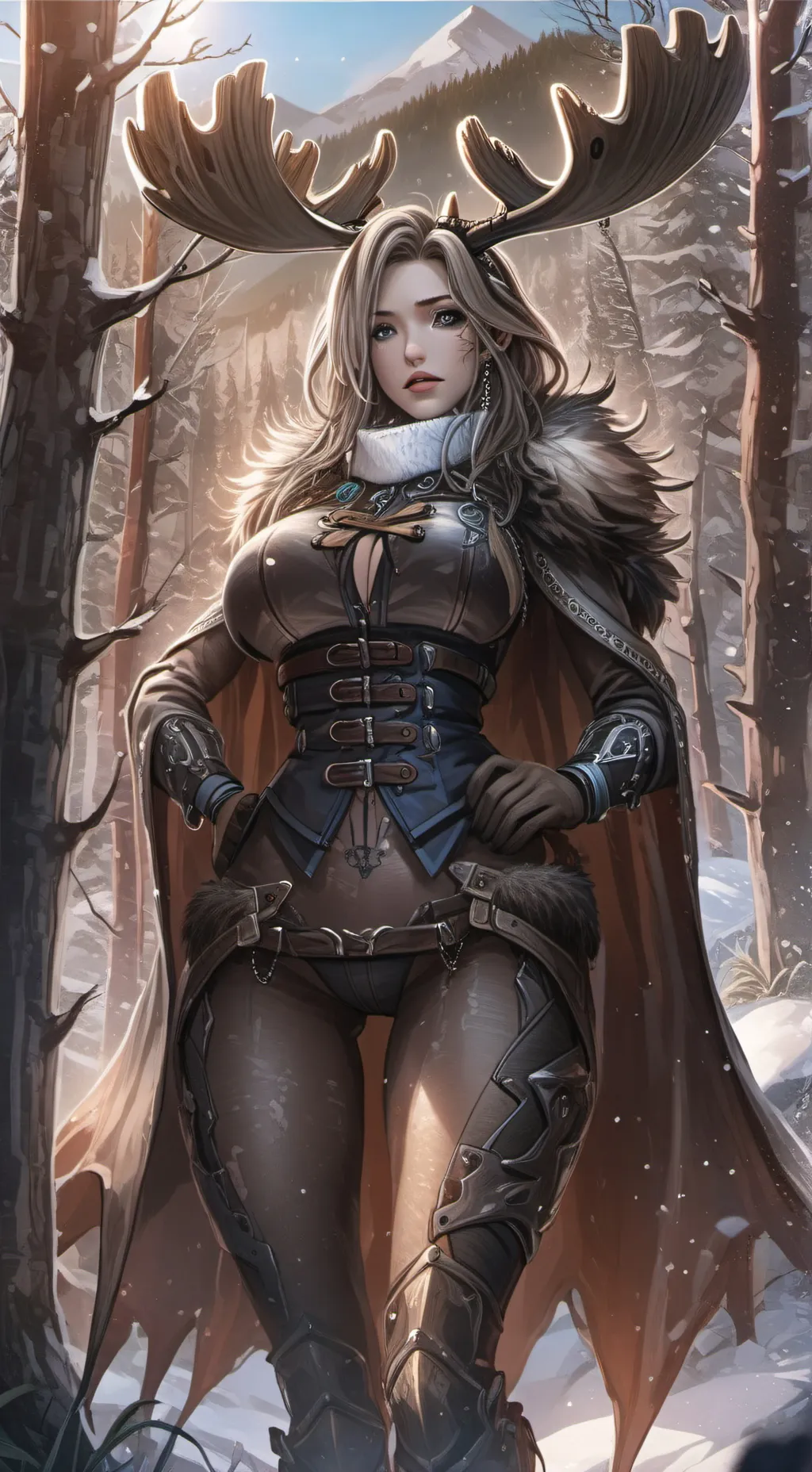 ai character: Maggie ￼ background
