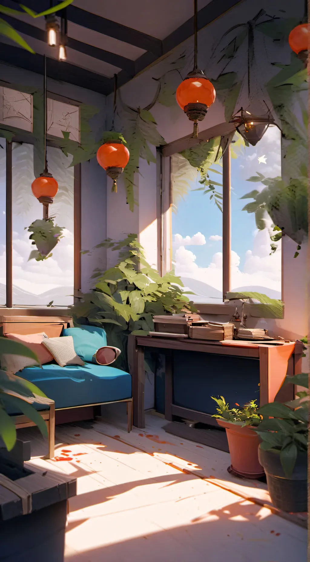 ai character: catnap x dogday background