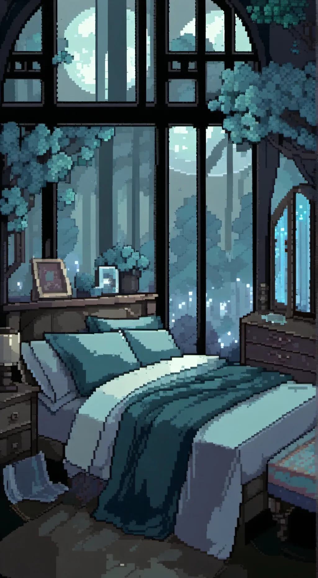 ai character: bedtime background