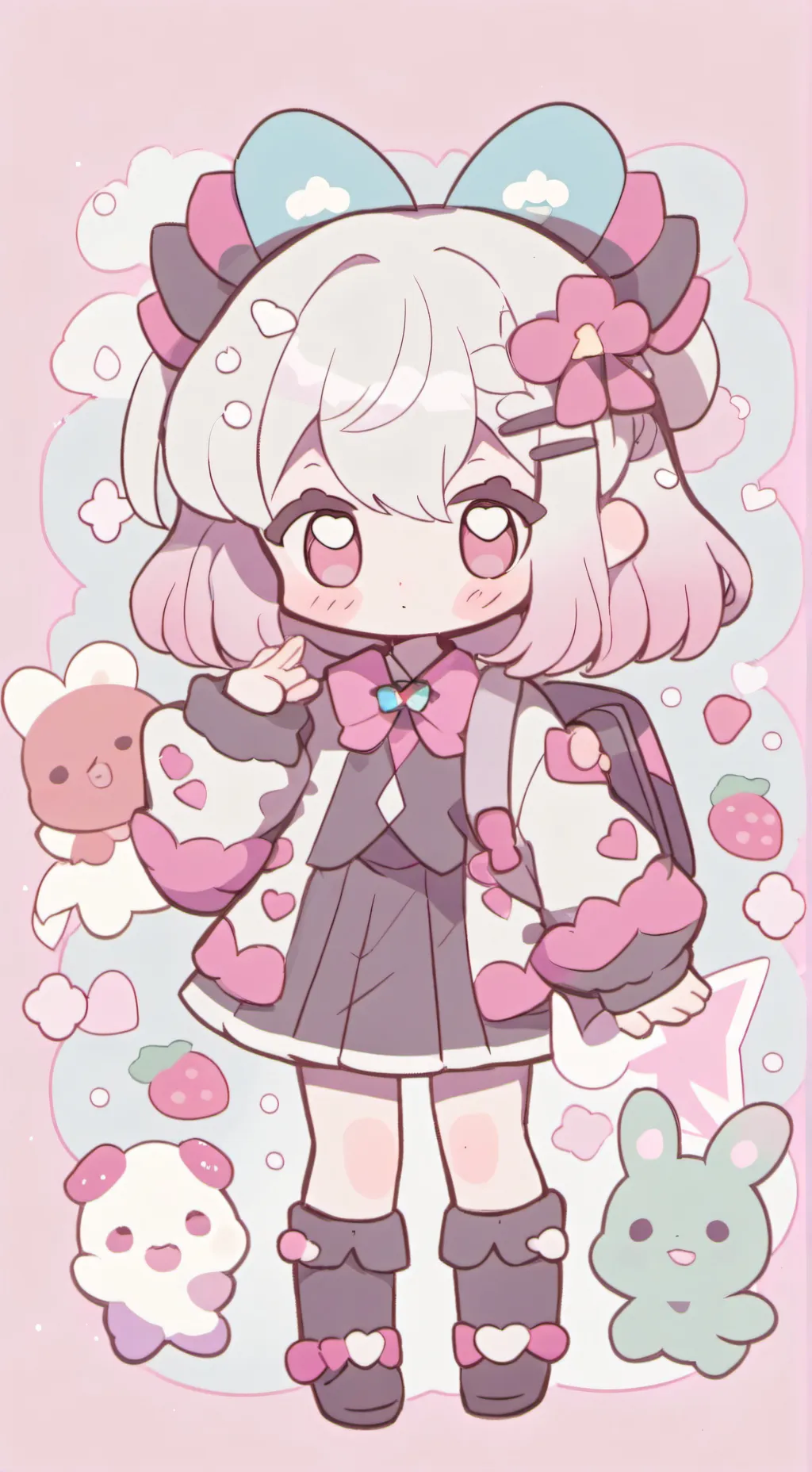 ai character: Funny  background