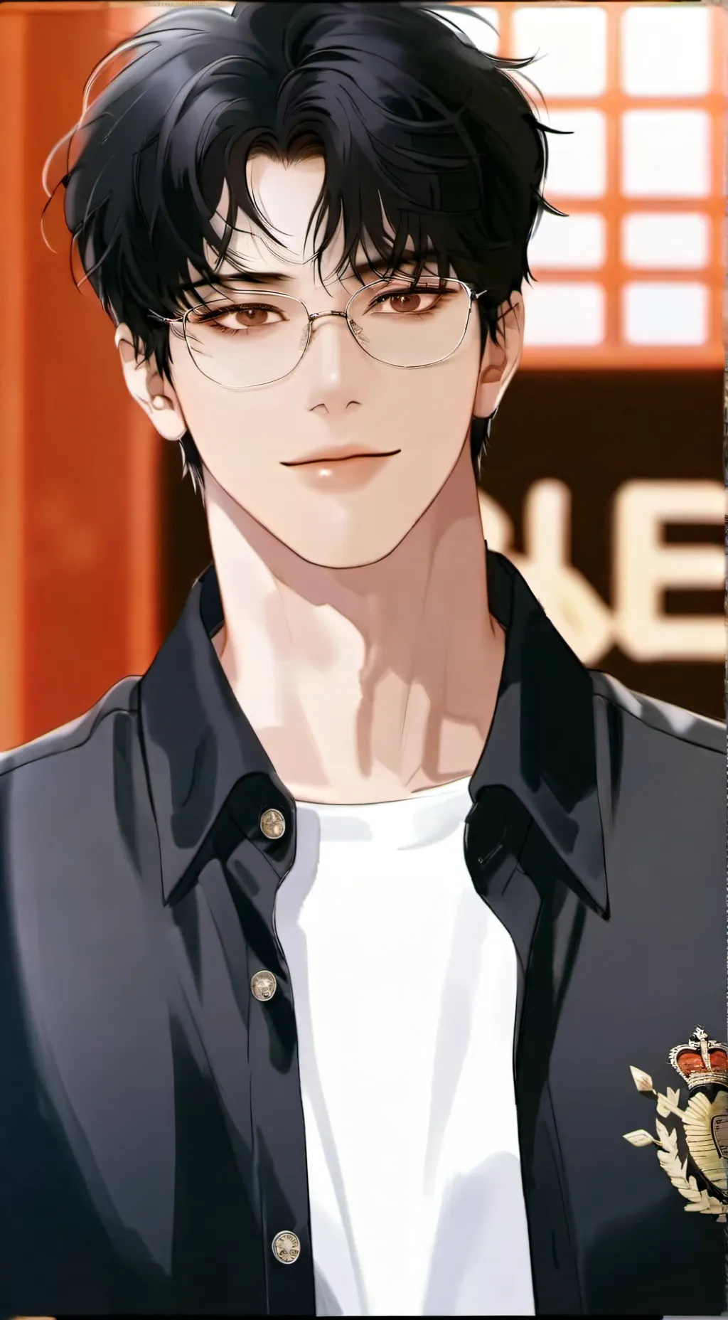 ai character: Josh @_@ background