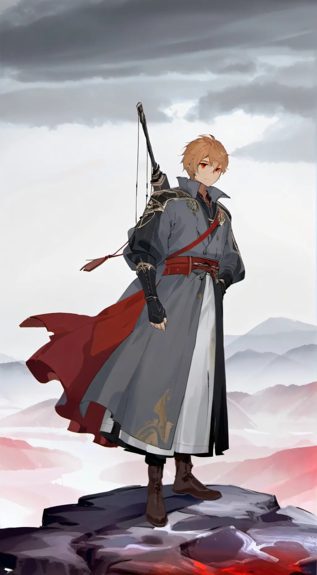 ai character:  kai background