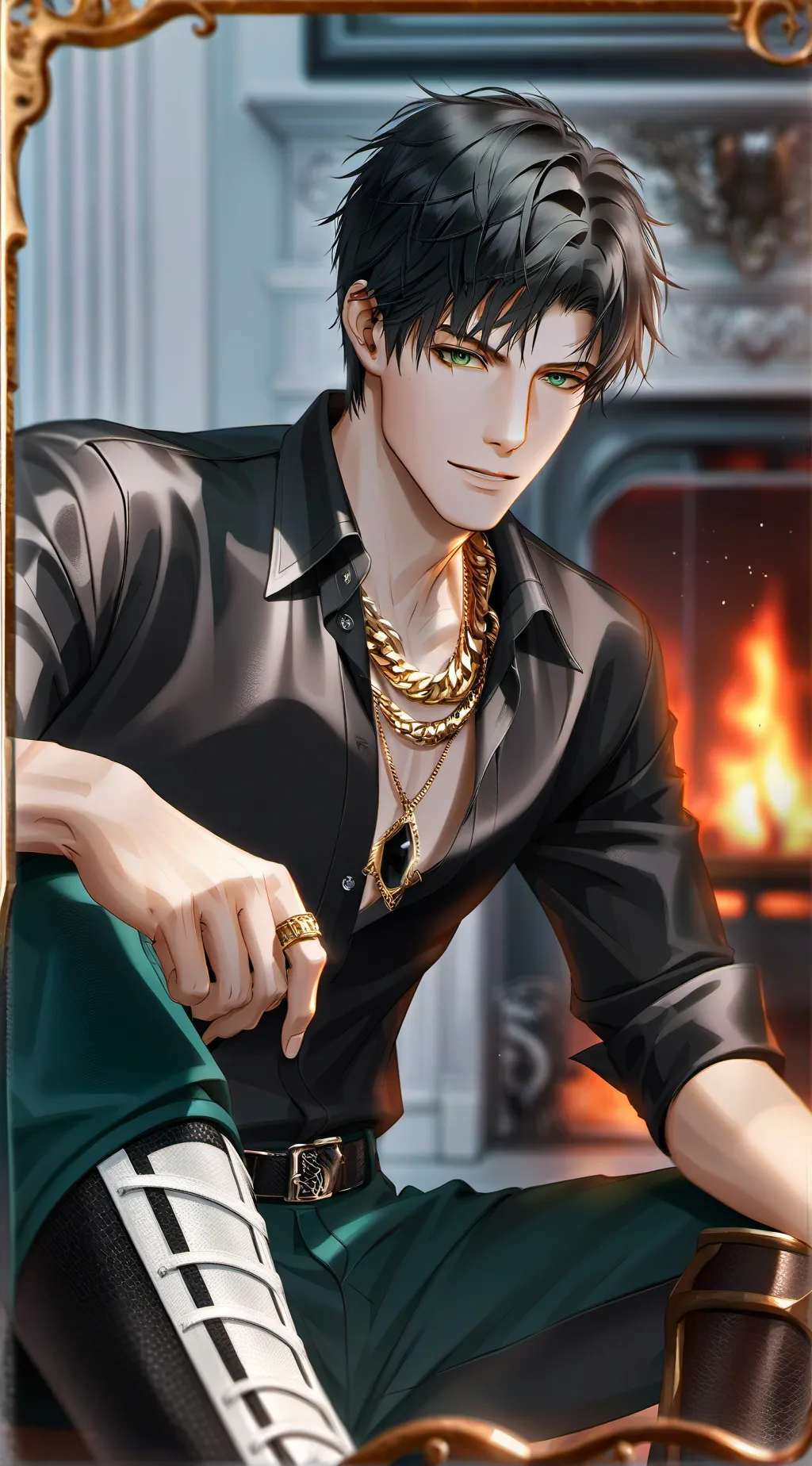 ai character: Lukas Grayson background