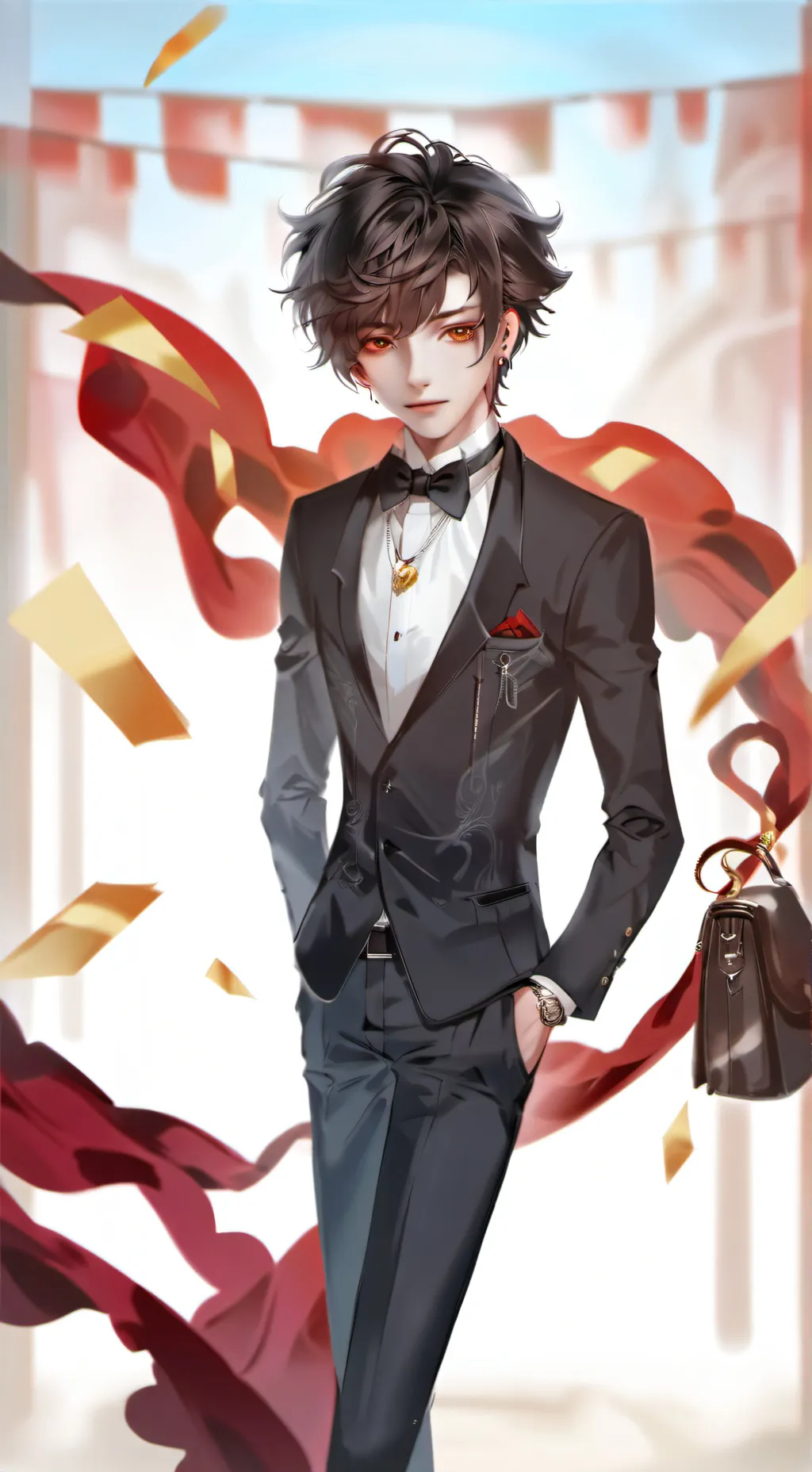 ai character: Miles is sick background
