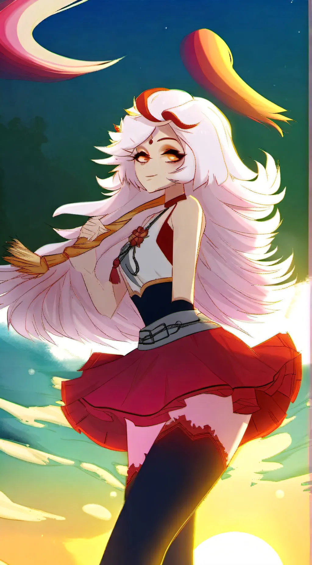 ai character: Milk background