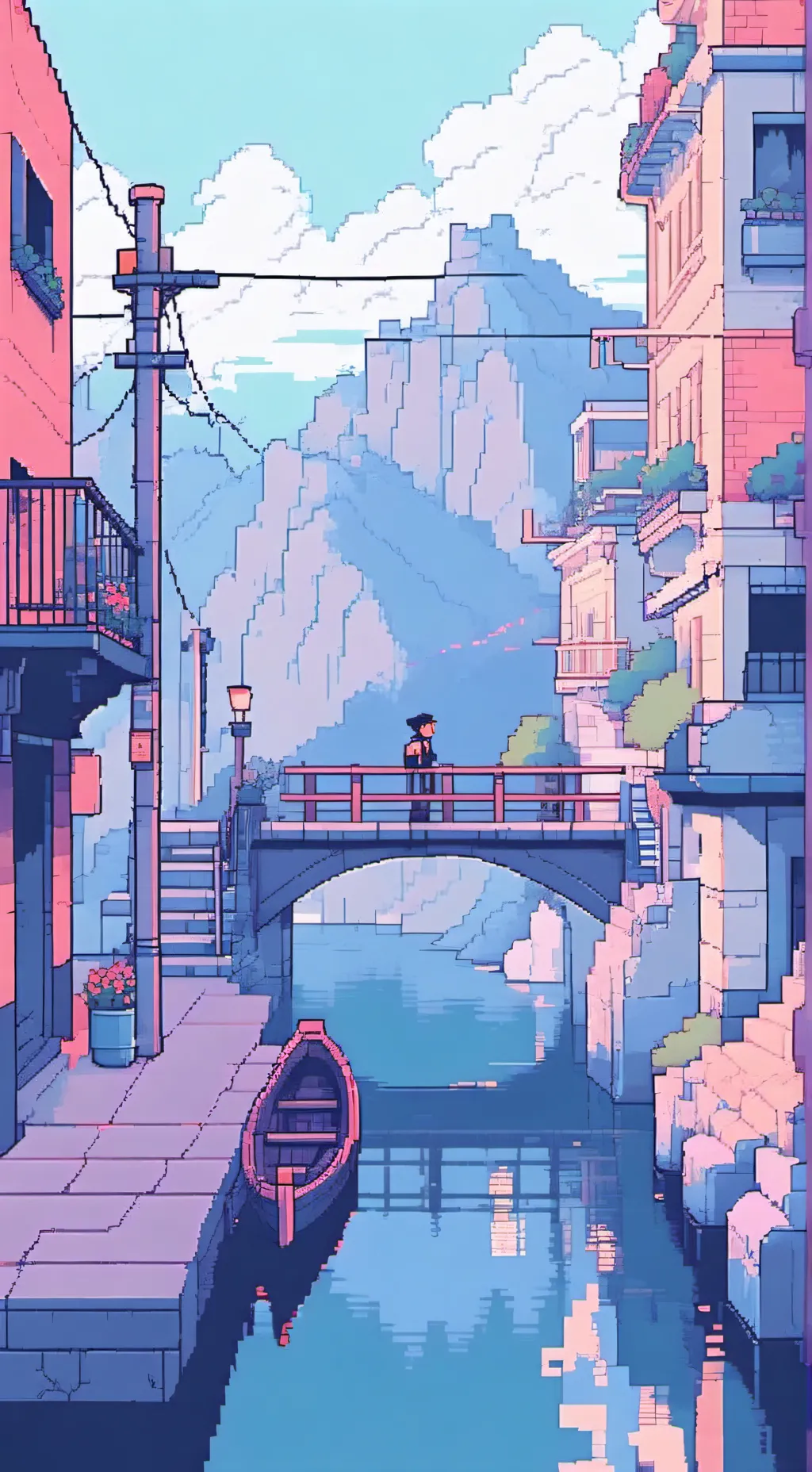 ai character: Pjo tiktok background