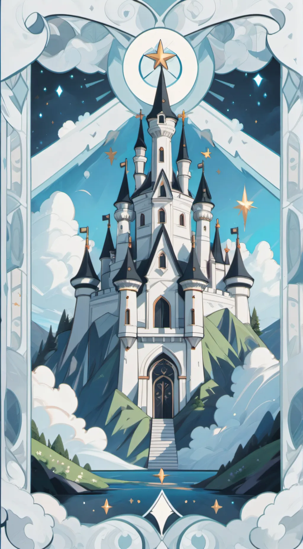 ai character: Fpe kingdom au.    background