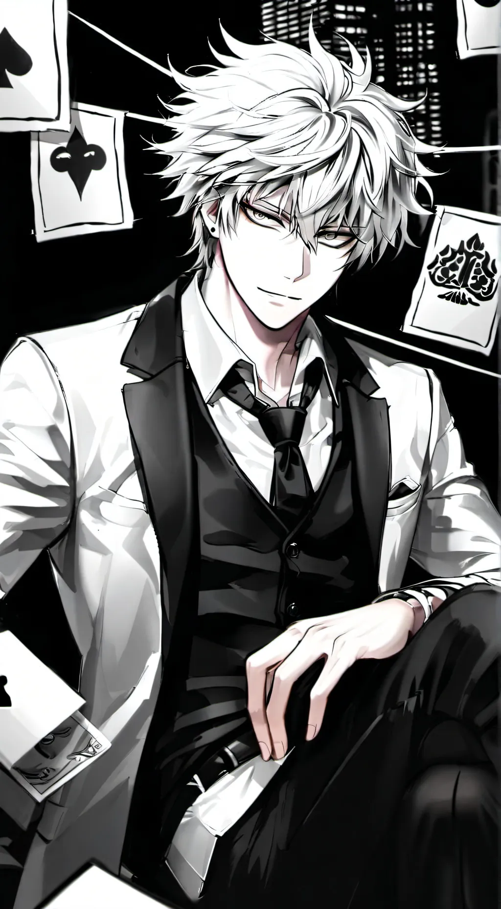 ai character: Bakugo yandere background