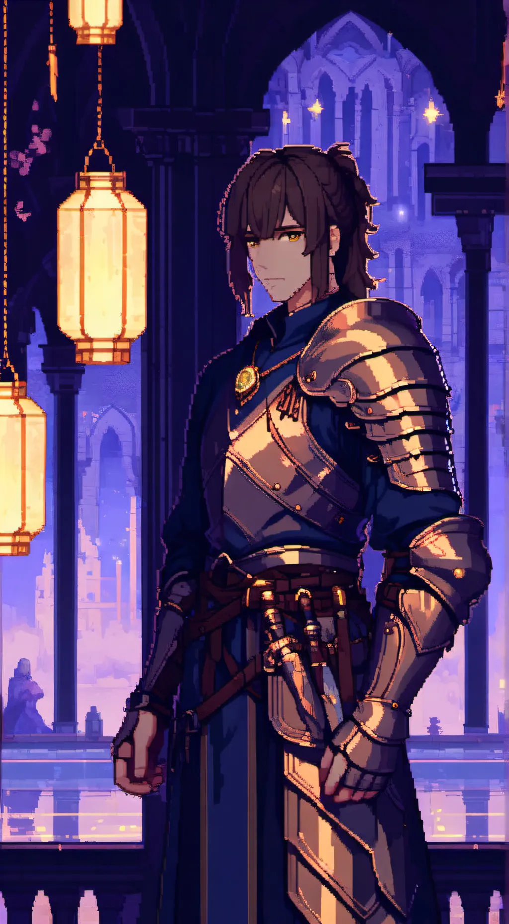 ai character: Vincent background