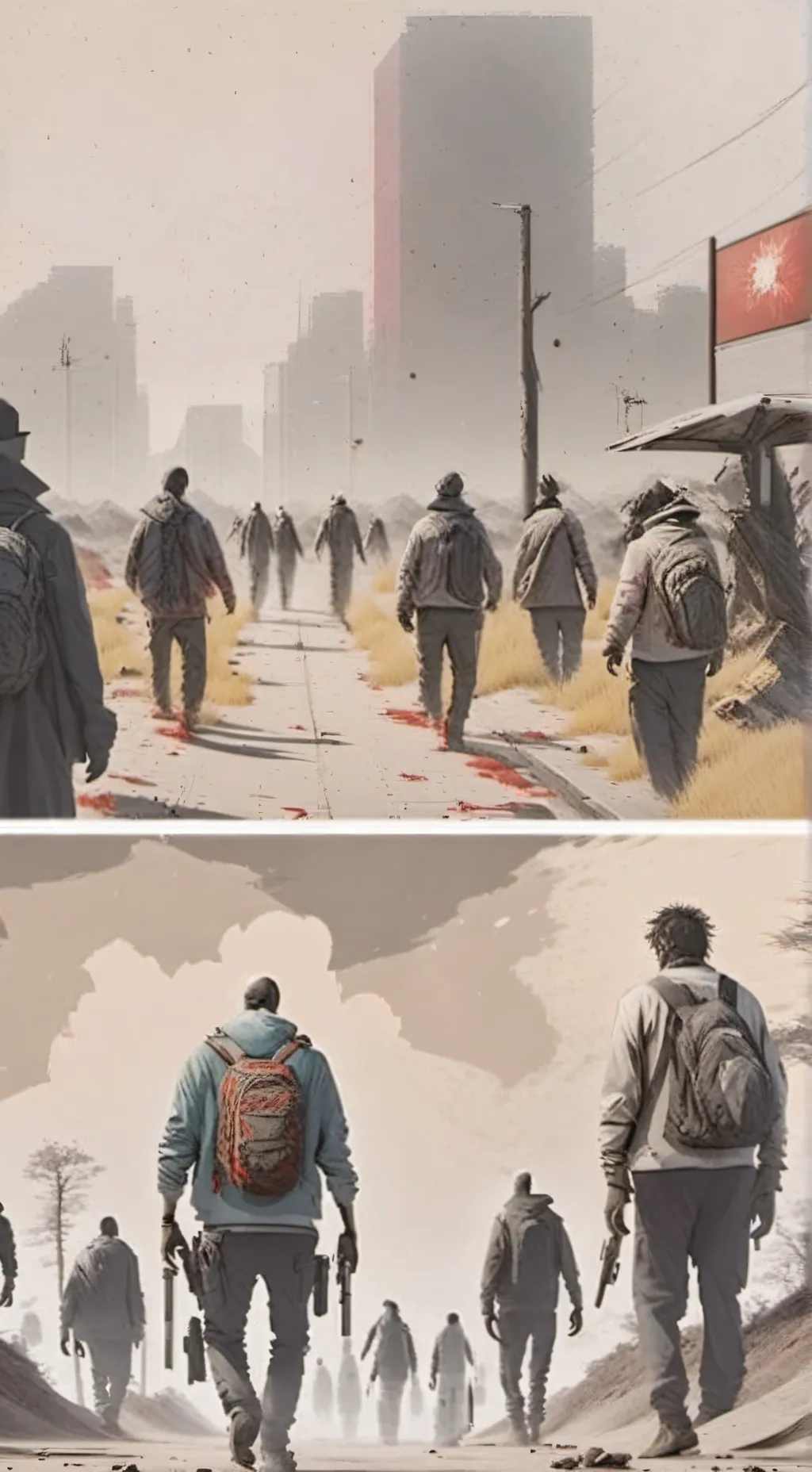 ai character: Zombie Apocalypse  background