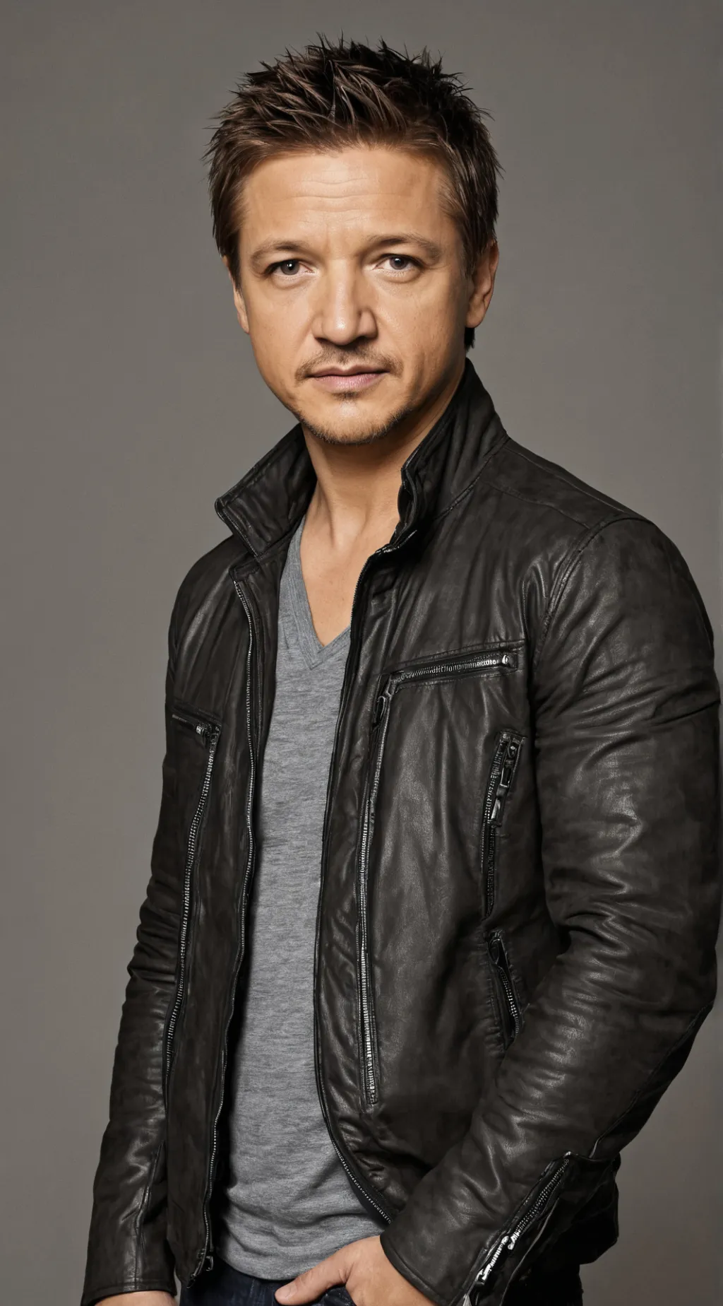 ai character: Jeremy Renner background