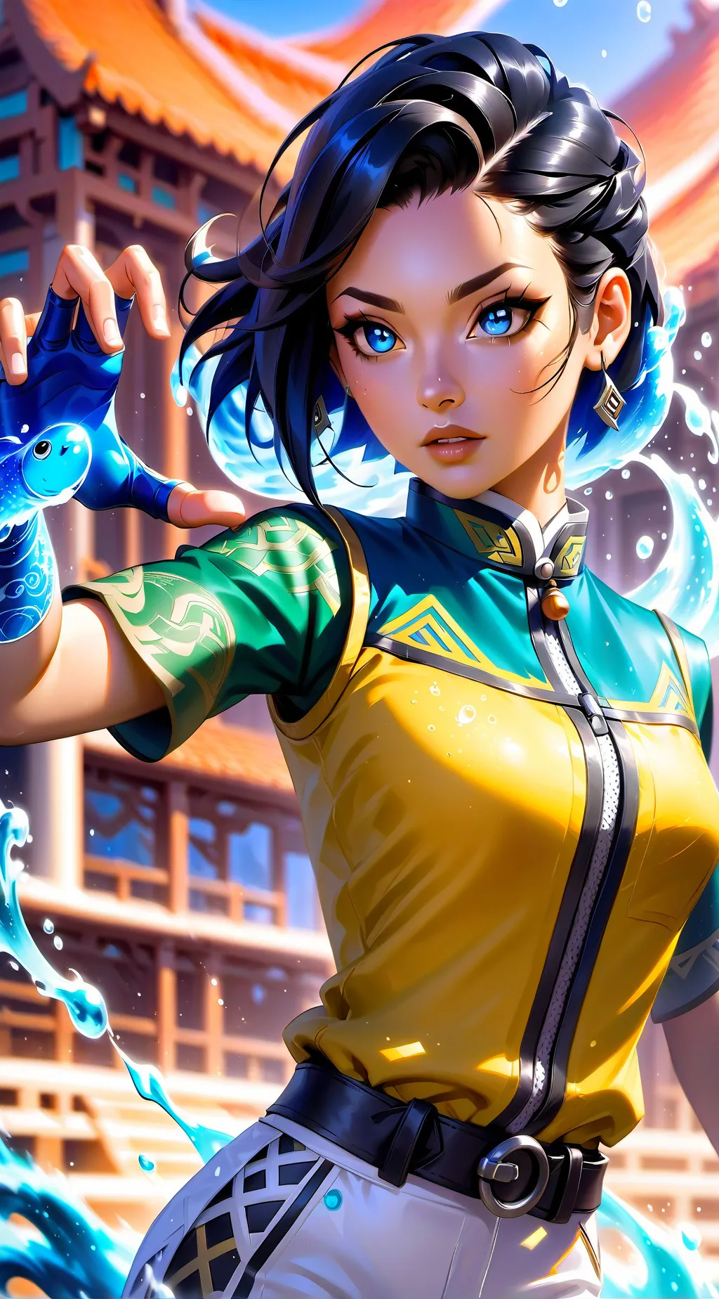 ai character: Korra background