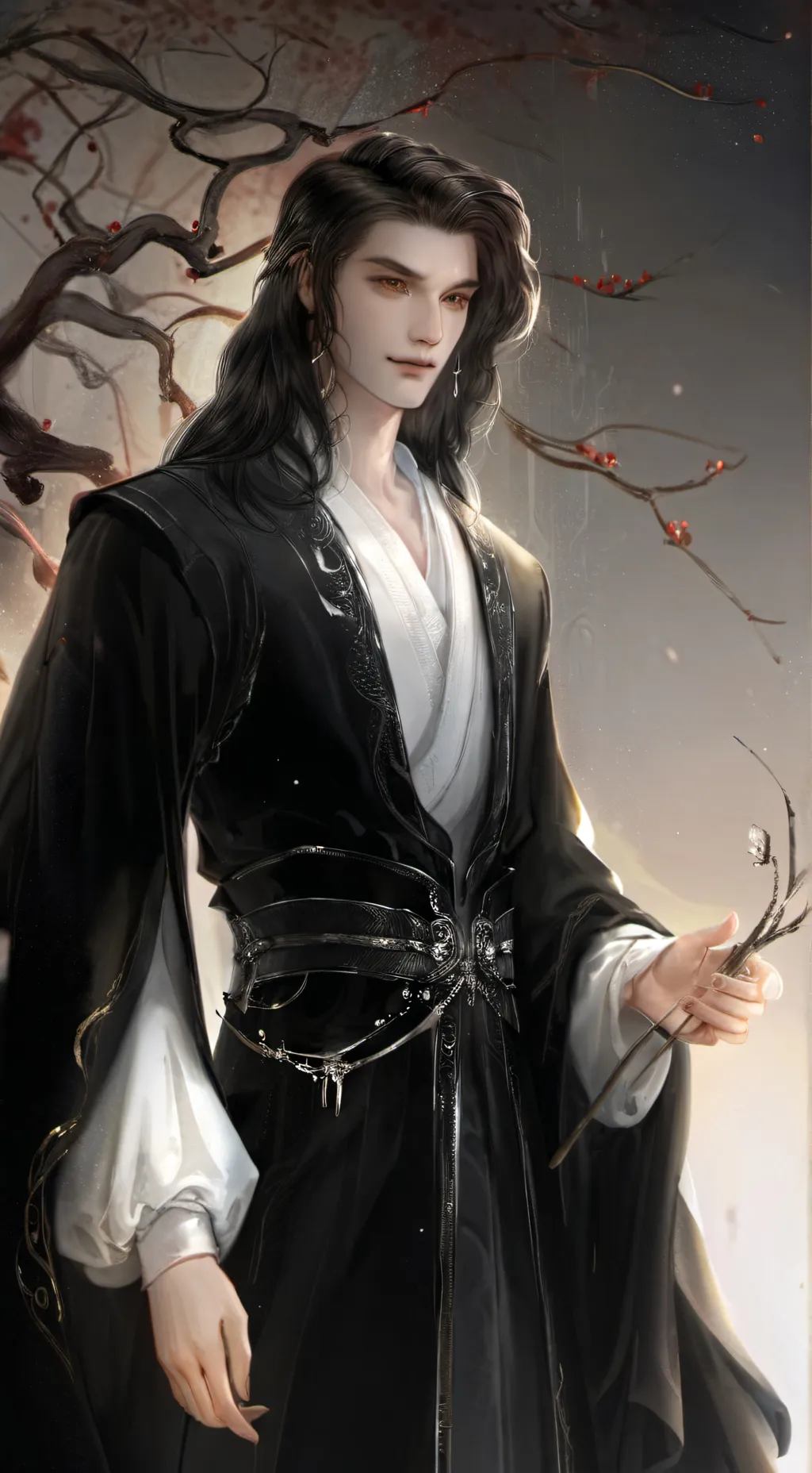 ai character: haswan  background