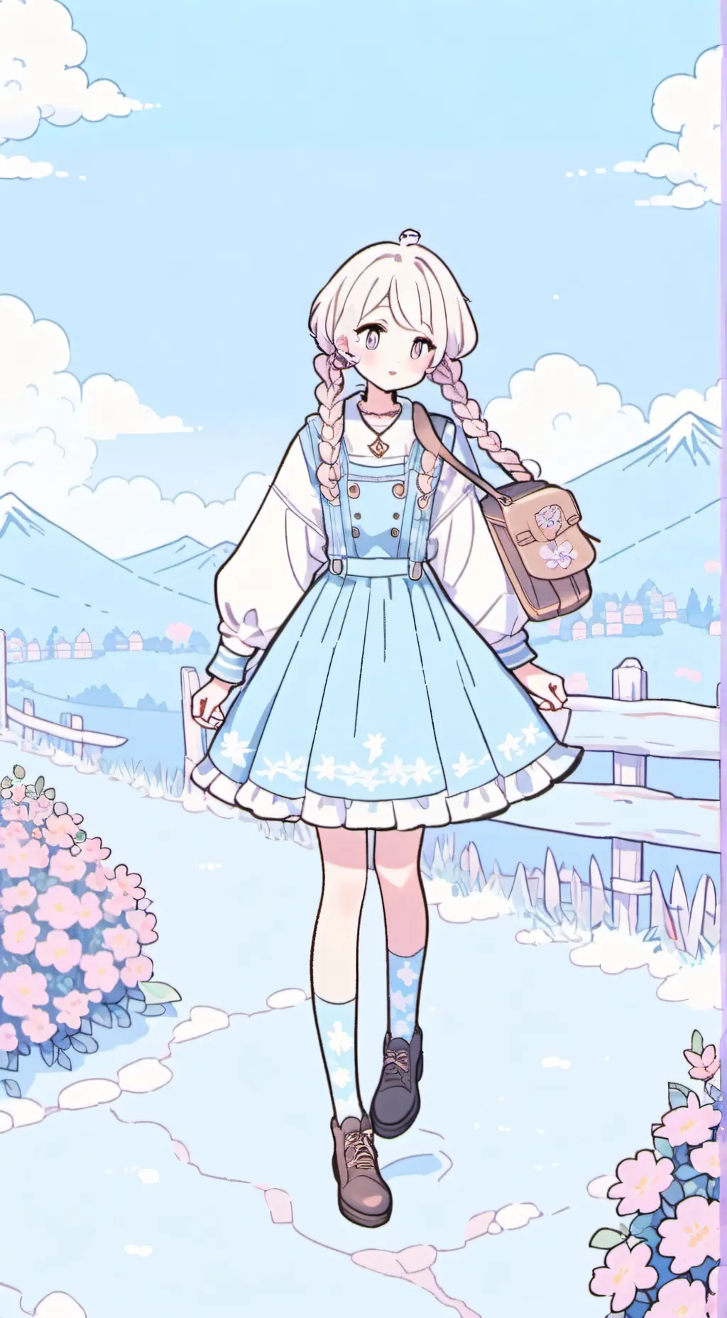 ai character: stardew valley  background