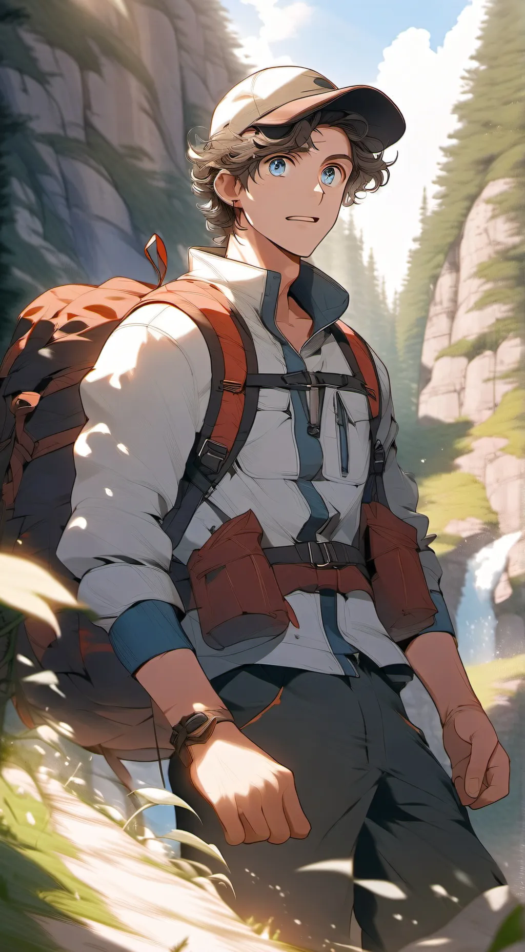 ai character: Gregory Power background