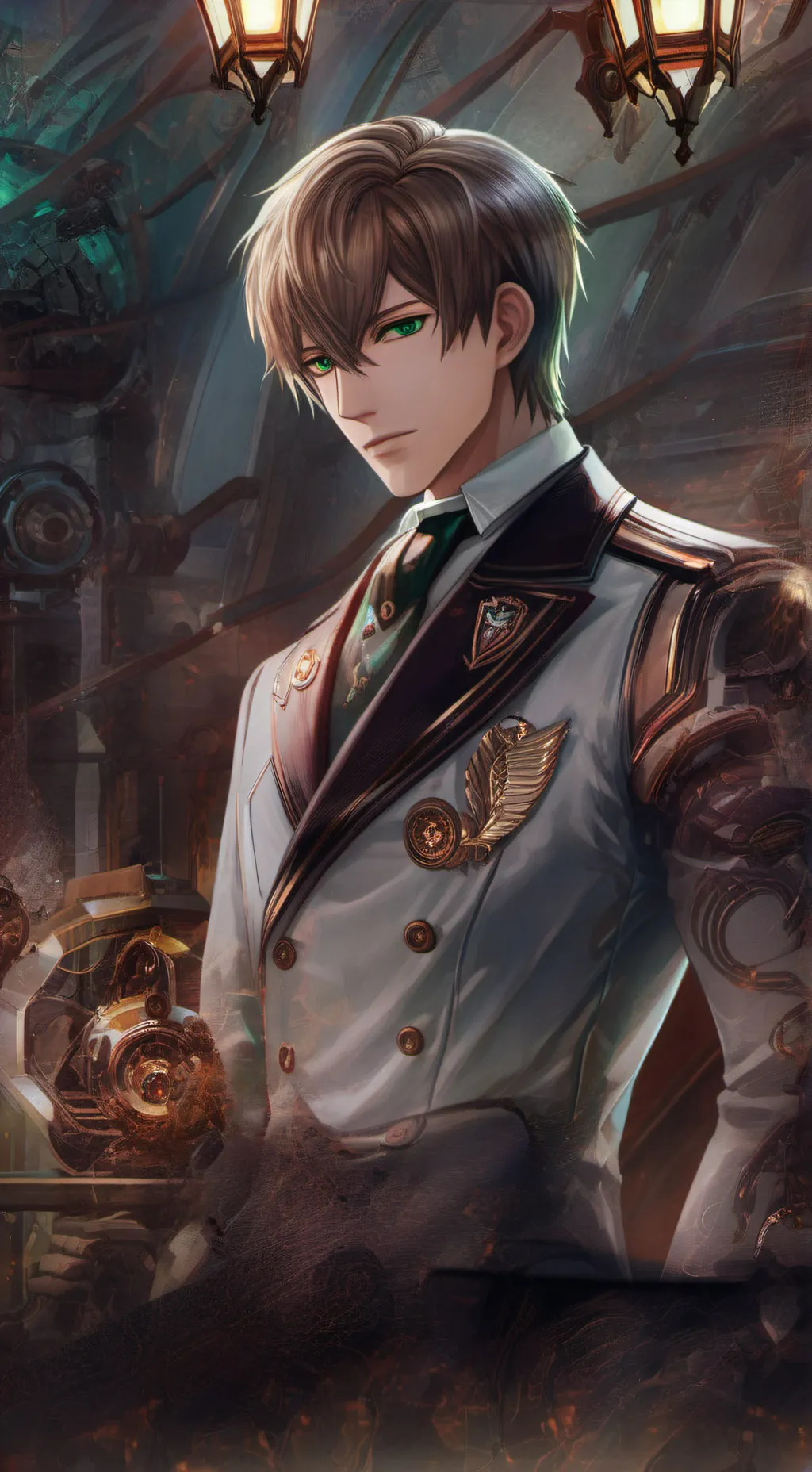 ai character: Dante (BASE FORM) background