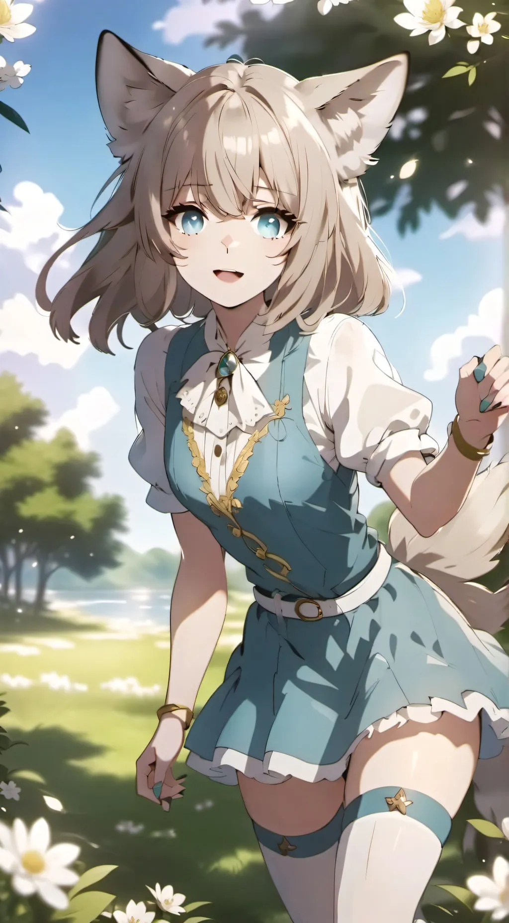 ai character: Addison  background