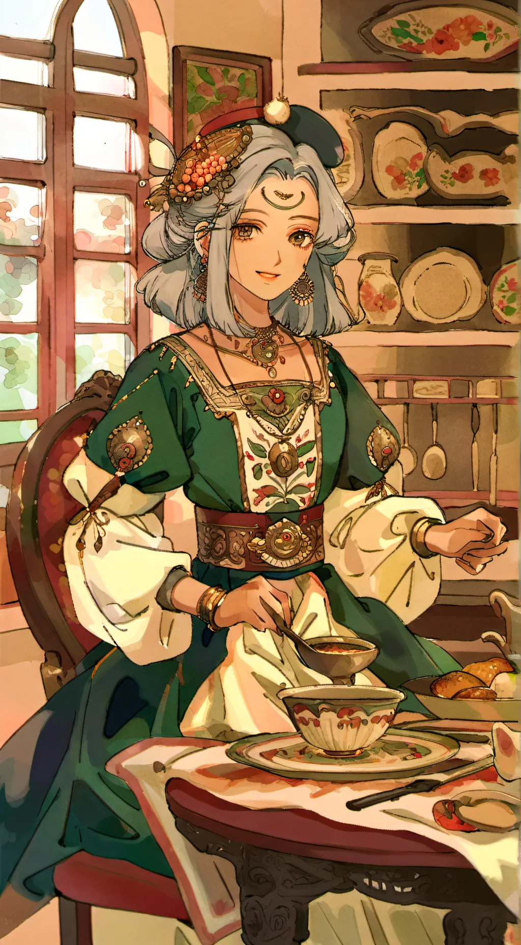 ai character: rengoku x t/n background