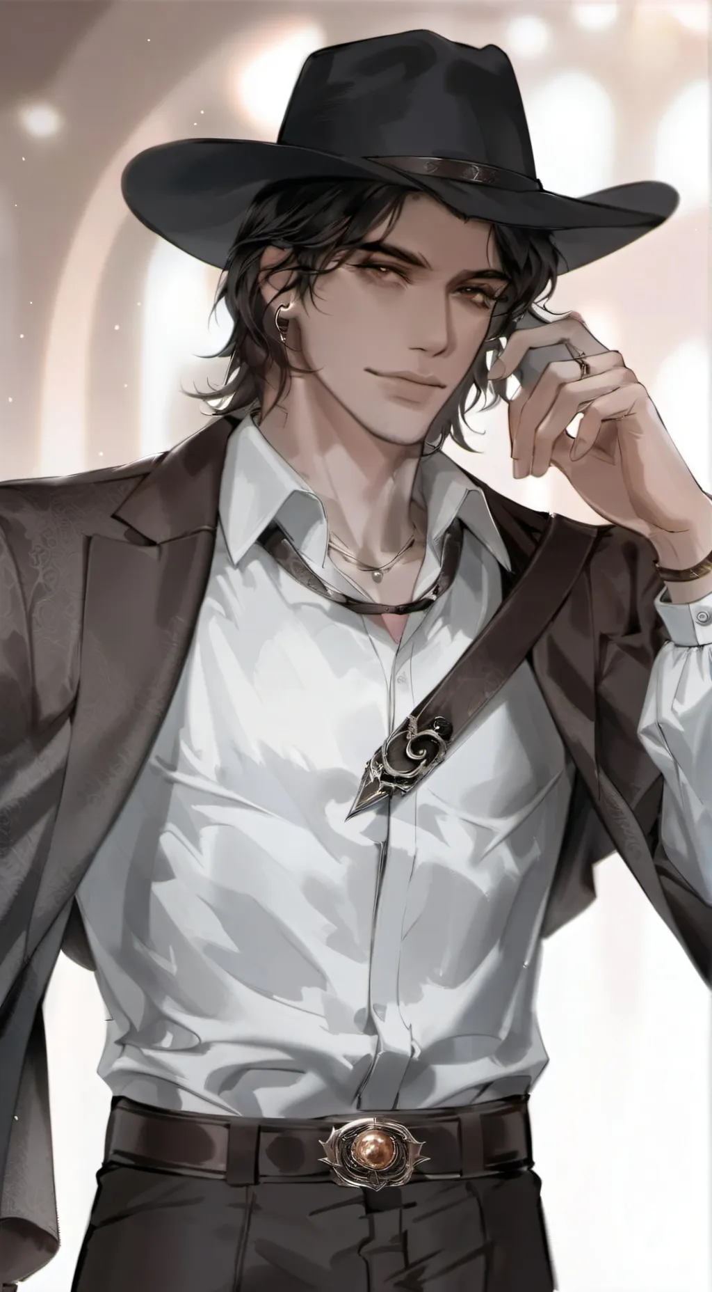 ai character: 🐎..𝐀𝐥𝐚𝐧..🕷 background