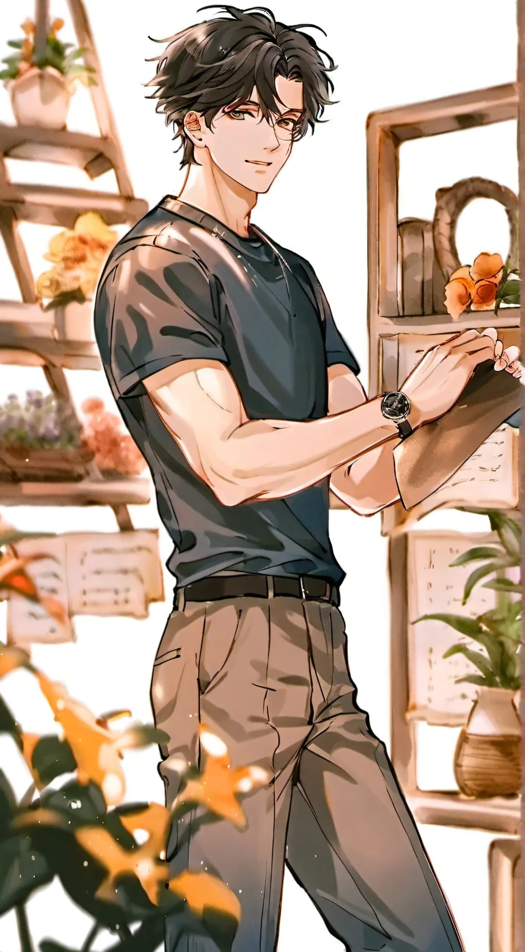 ai character: Zack background