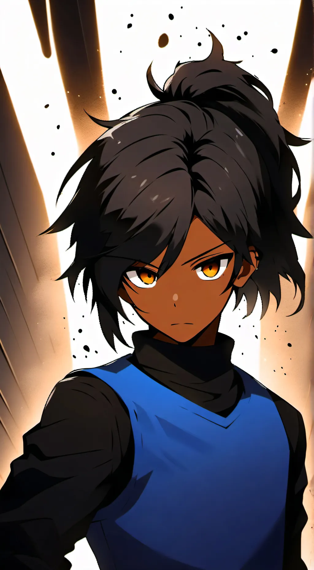 ai character: Speechless Izamer  background