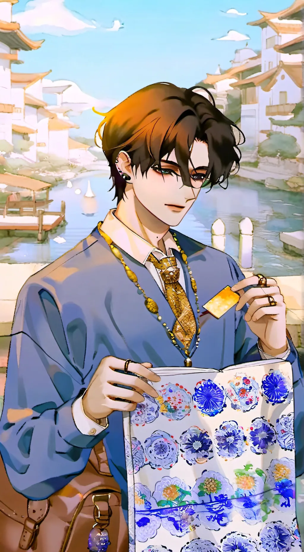 ai character: дион background