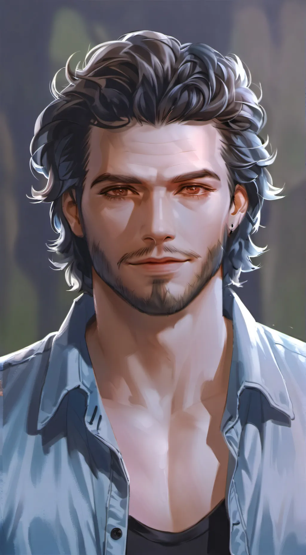 ai character: Johnny Barns background