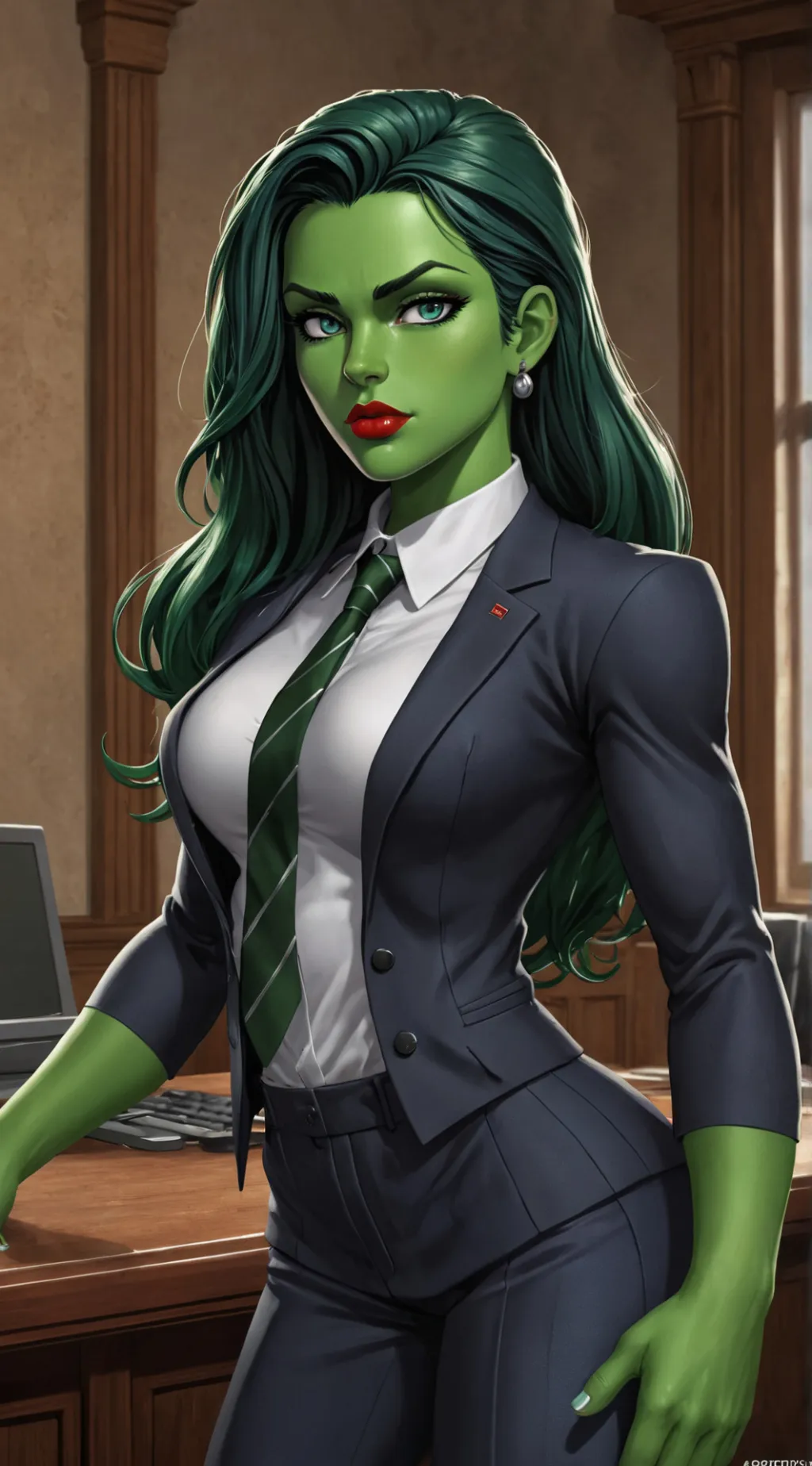 ai character: Jennifer Walter background