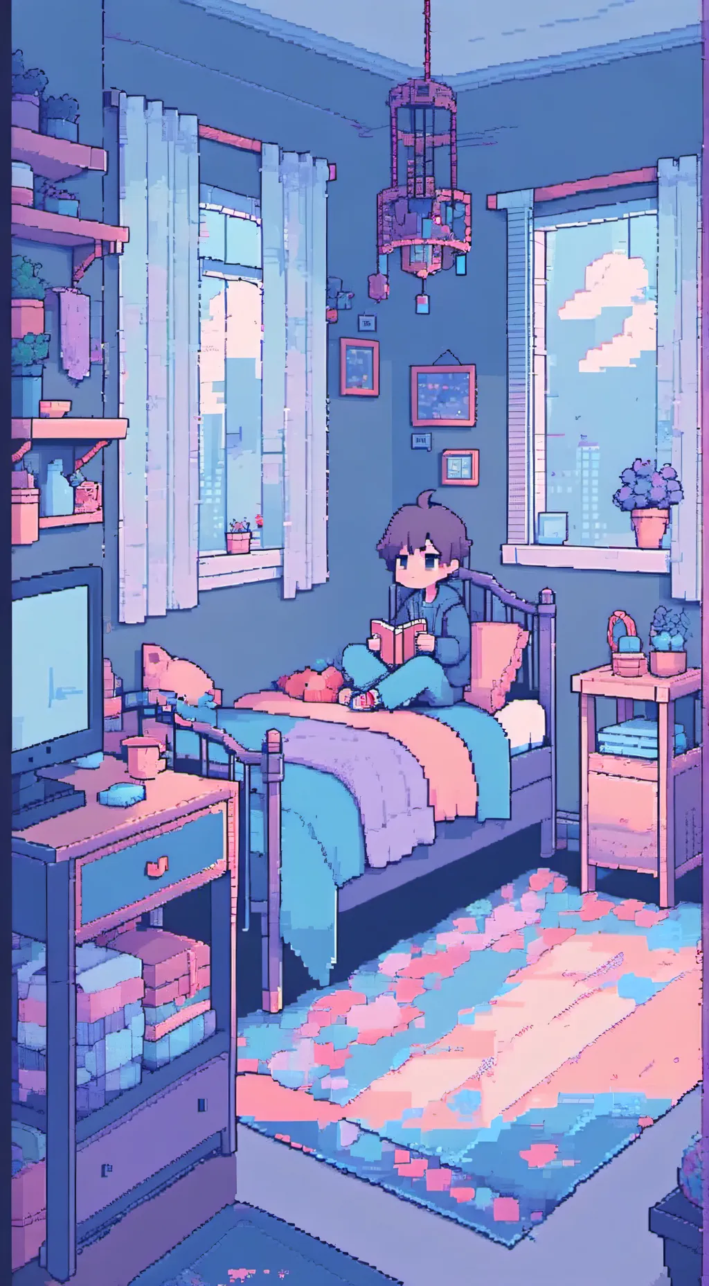 ai character: MHA sleepover  background