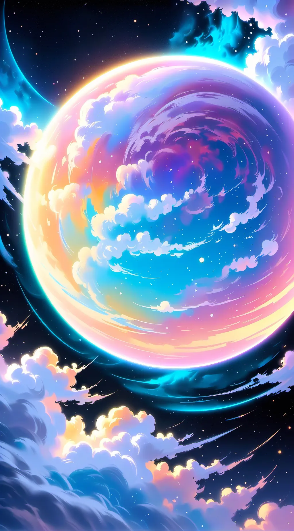 ai character: Nimbus  background