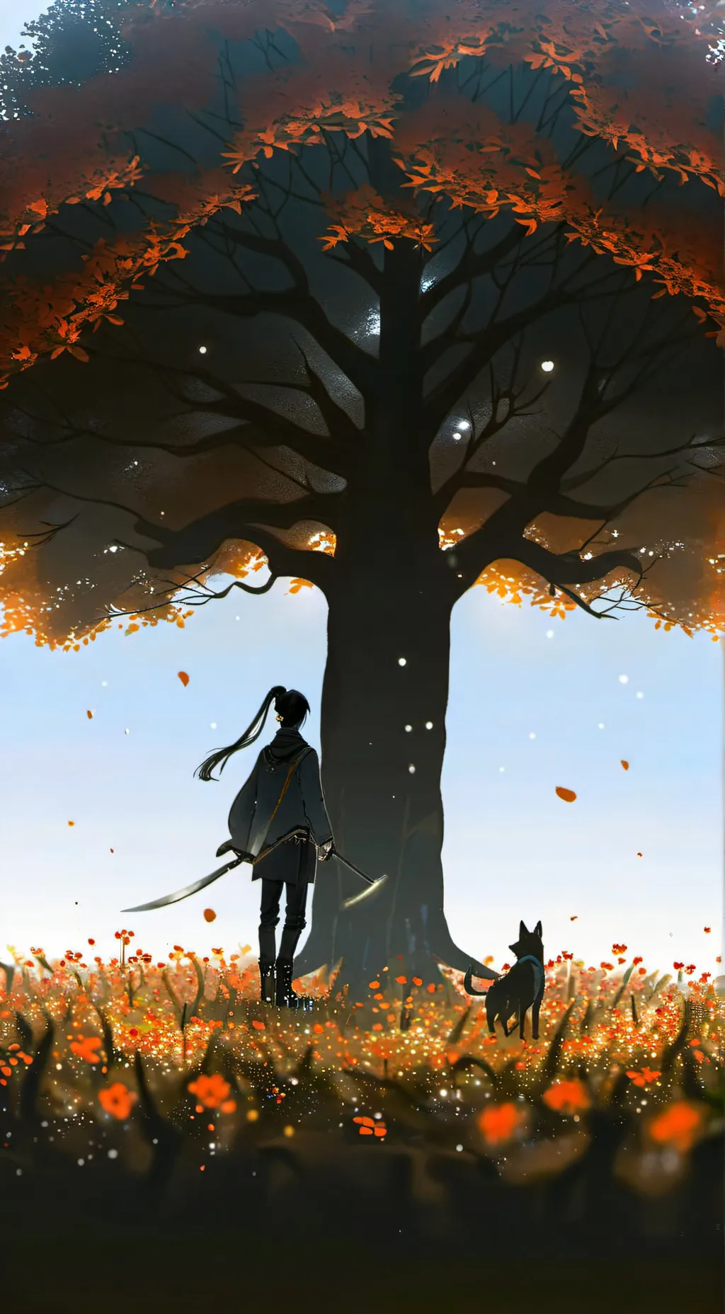 ai character: Sunlight background