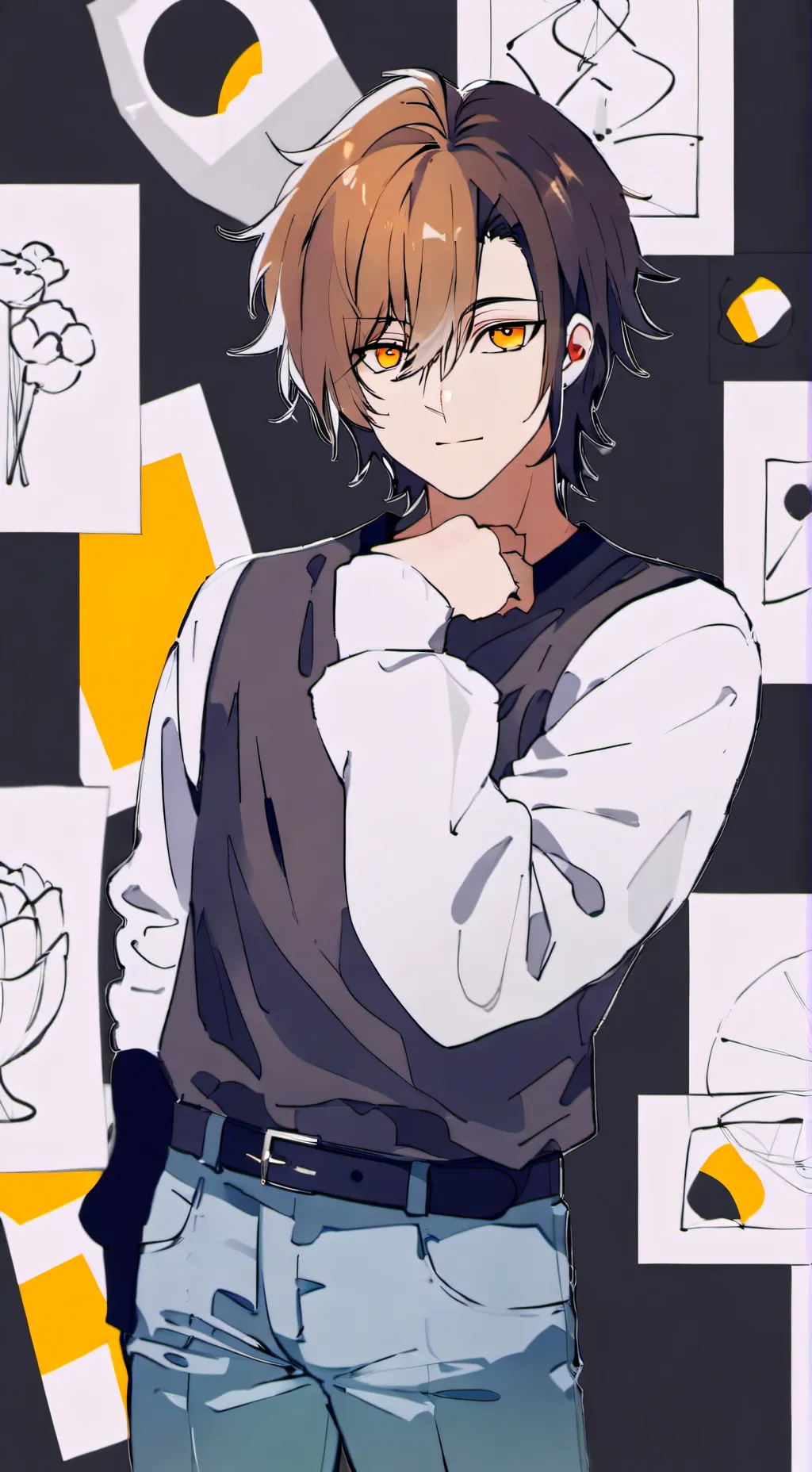 ai character: Issac background