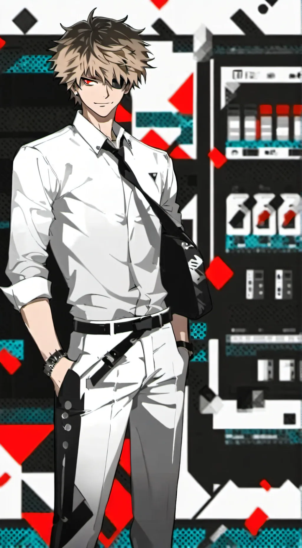 ai character: bakugo background