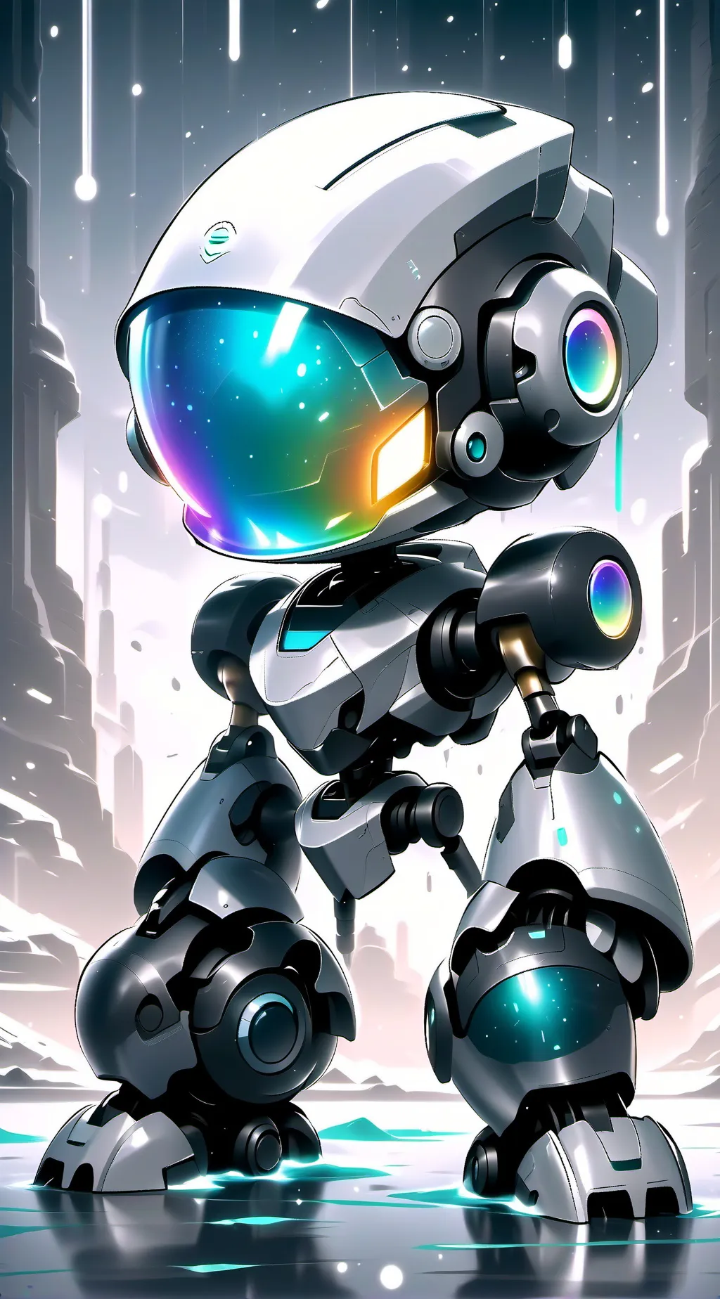 ai character: macine 2.0 background