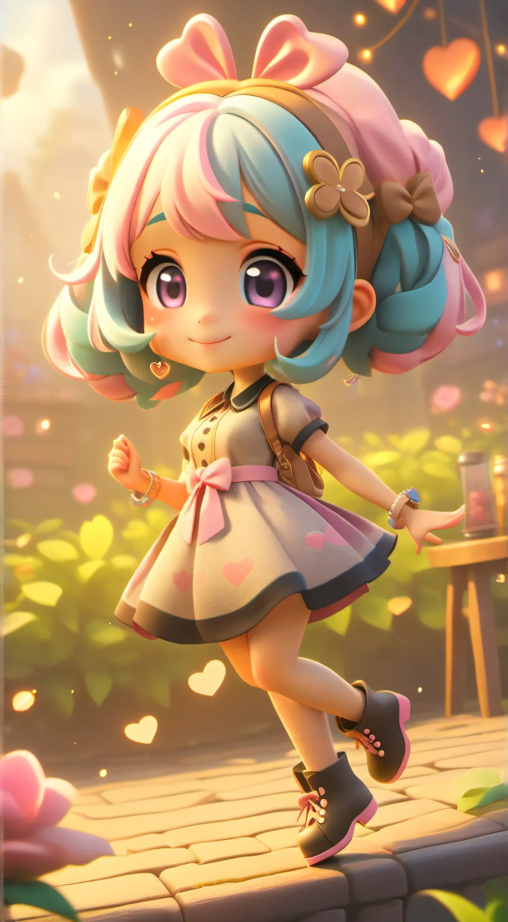 ai character: ai girlfriend background