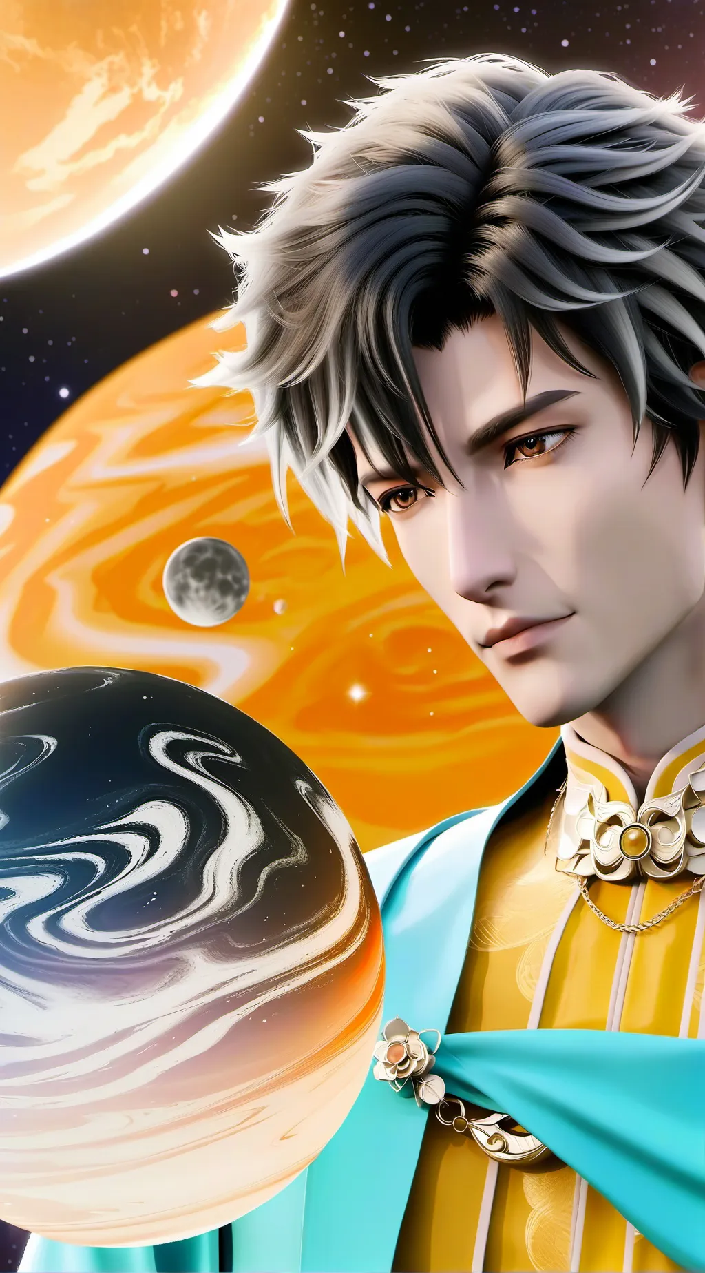ai character: 14 febrero  background