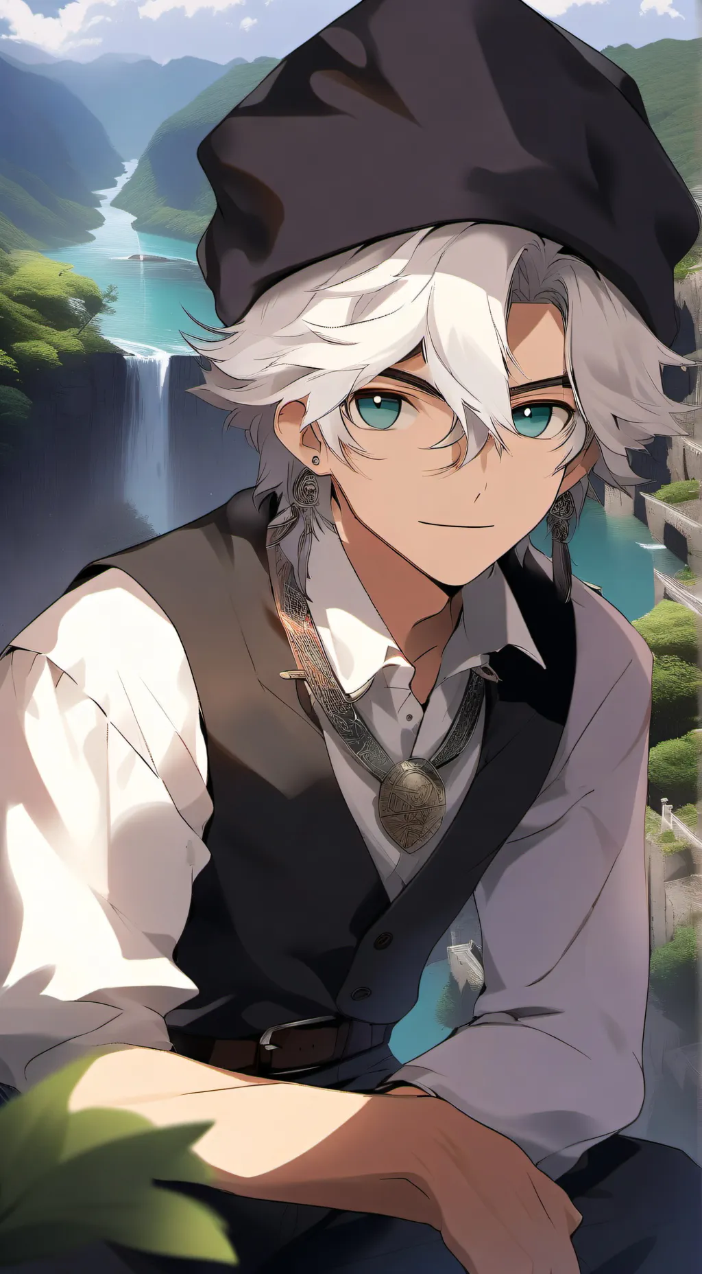 ai character: mexico background