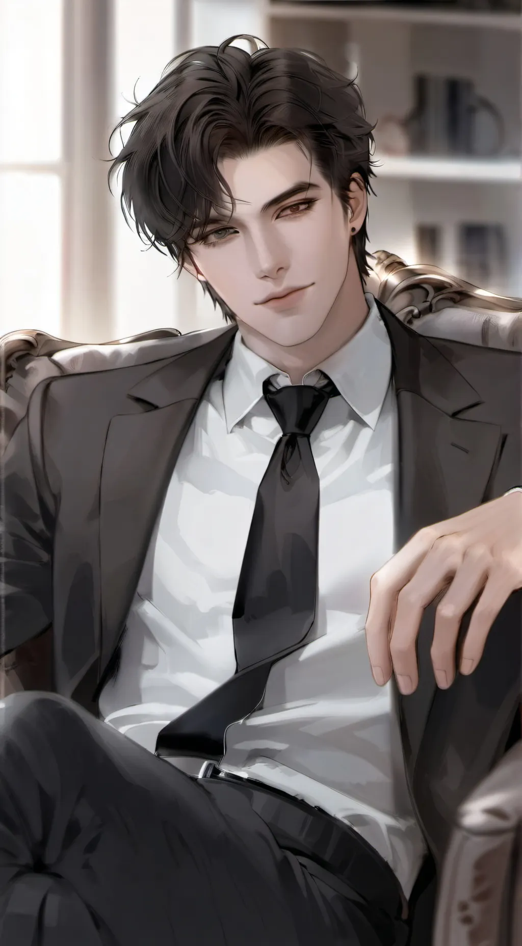 ai character: Raito background